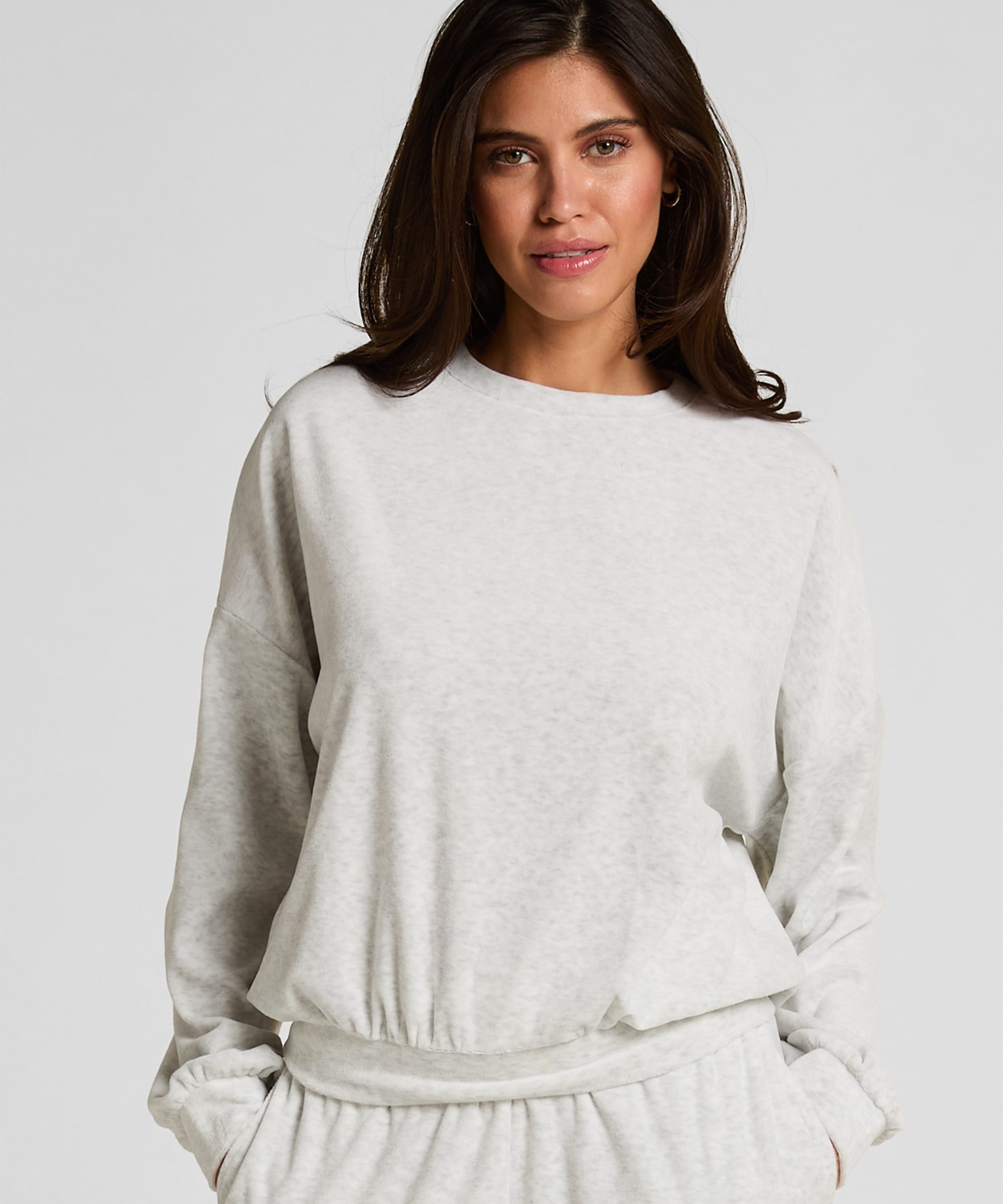 Hunkemöller Pyjama "Velours-Top"
