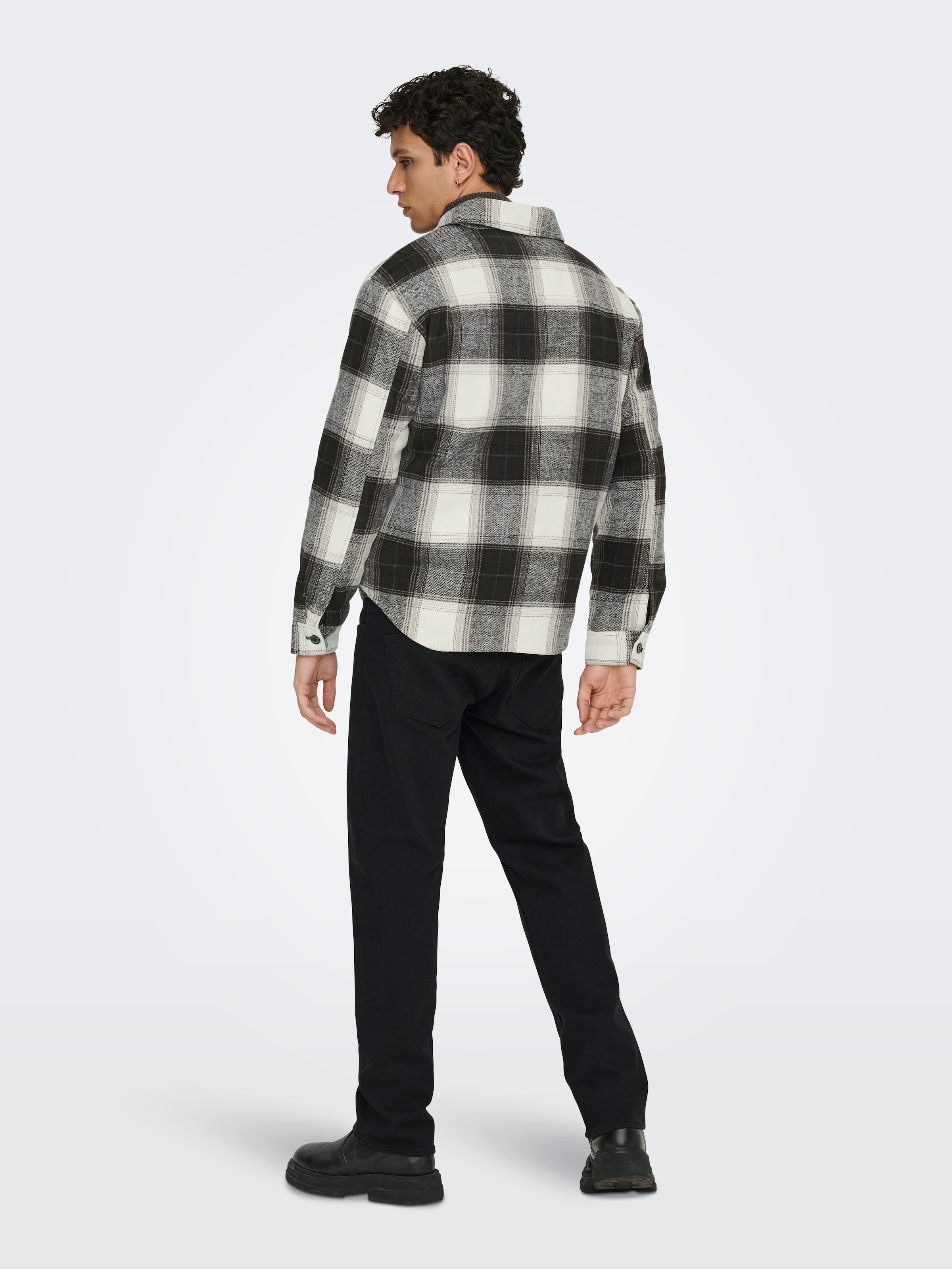 ONLY & SONS Hemdjacke »ONSZACK OVERSHIRT OTW NOOS« Polyester, regular fit