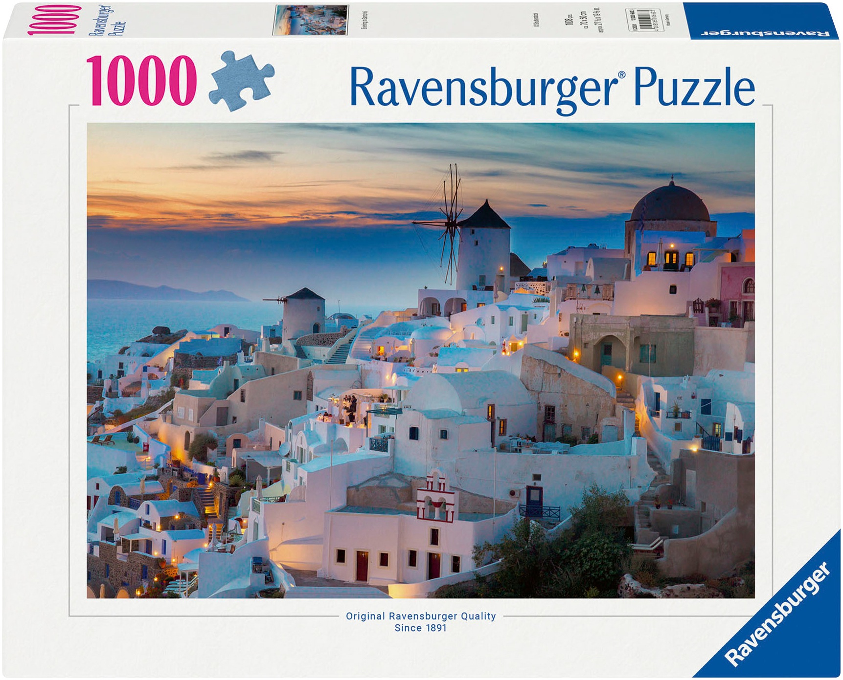 Ravensburger Puzzle »Abend über Santorini«, Made in Germany