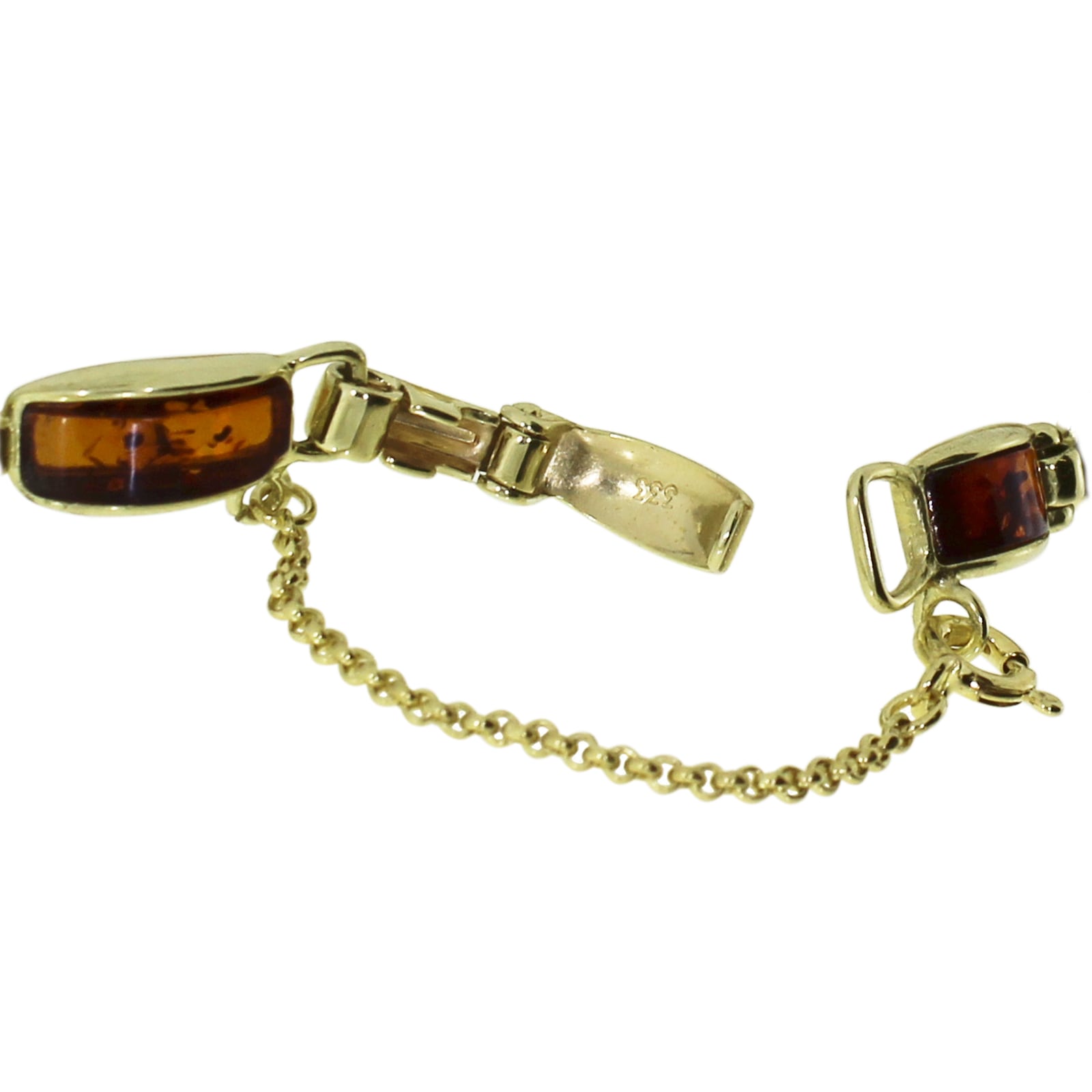 OSTSEE-SCHMUCK Armband »- Feikje - Gold 333/000 - Bernstein«