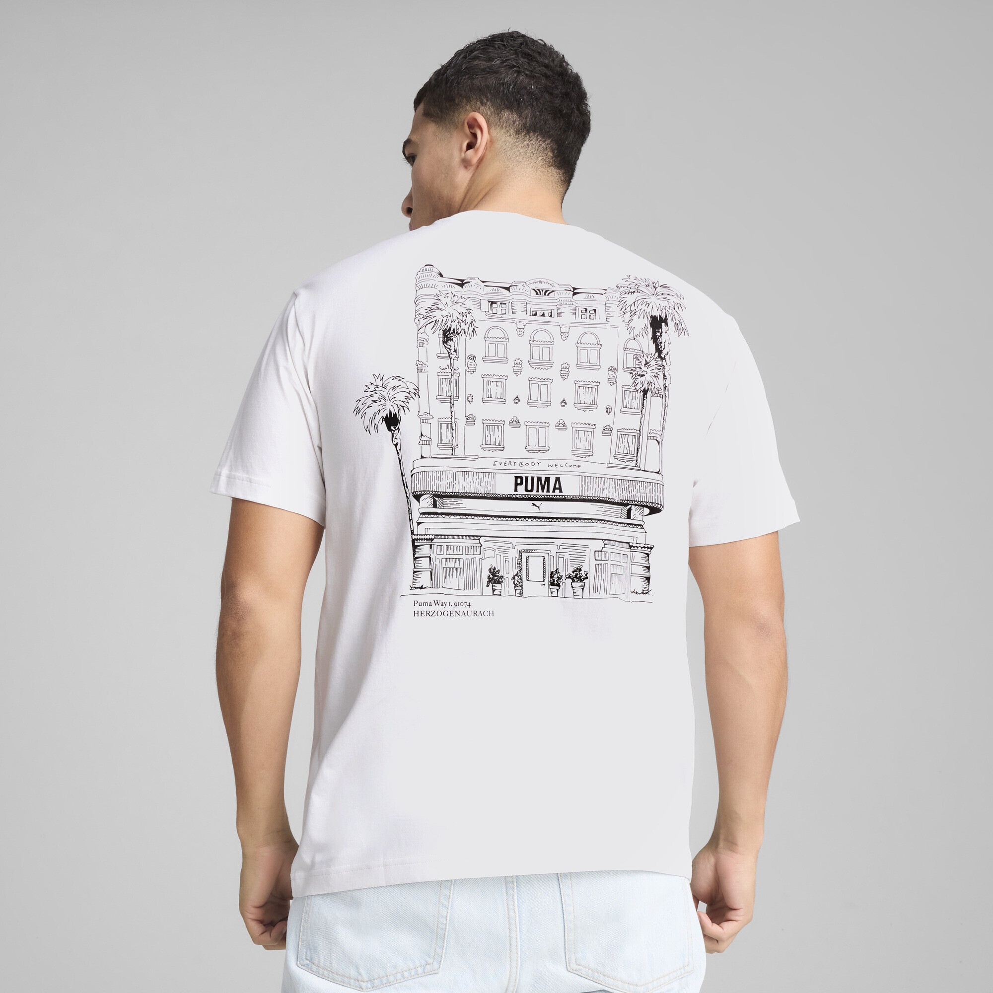PUMA T-Shirt »GRAPHICS PUMA Hotel Relaxed T-Shirt Herren«
