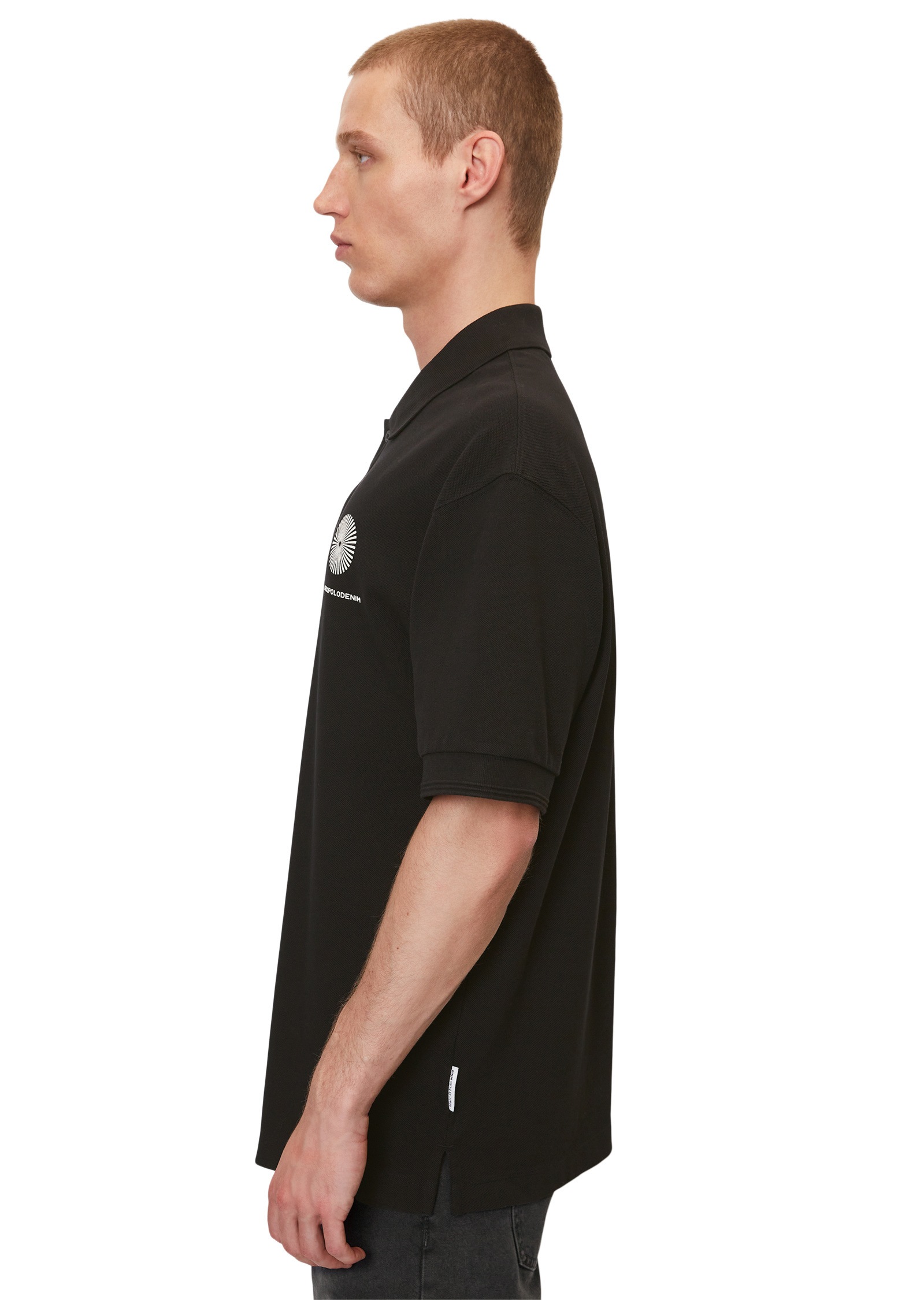 Marc O'Polo DENIM Poloshirt »aus reiner Bio-Baumwolle«