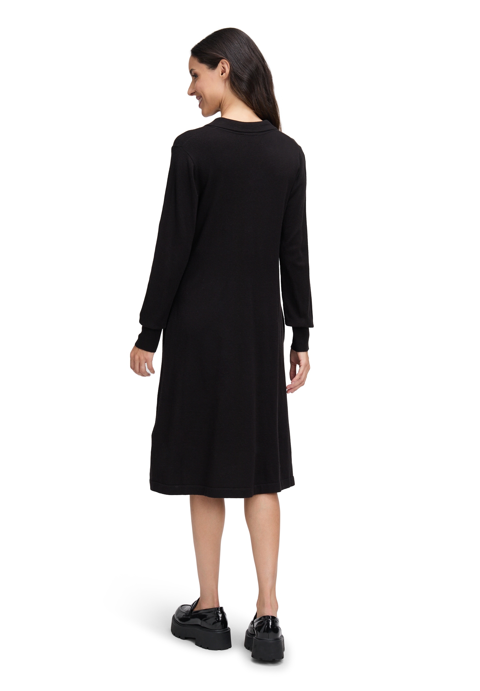 Cartoon Strickkleid »Damen Strickkleid mit Kragen« Ohne Tasche