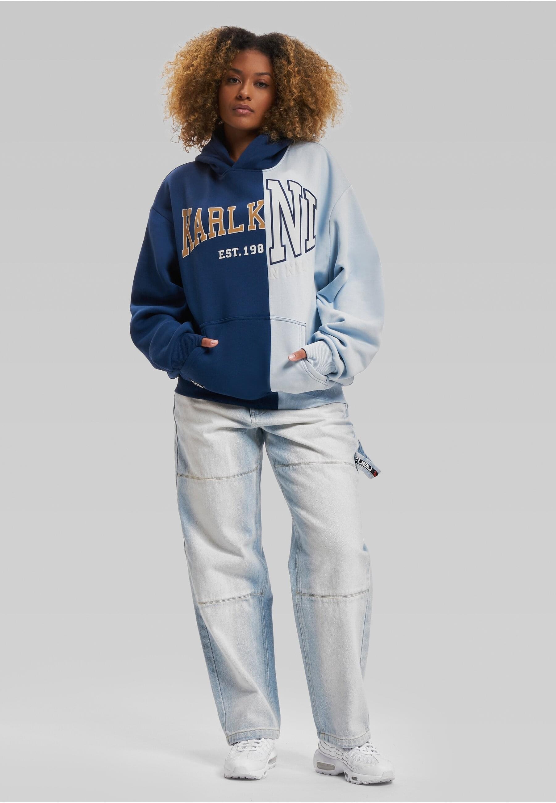 Karl Kani Kapuzensweatshirt »Karl Kani Herren KU234-005-1 KK Woven Retro Split OS Hoodie«, (1 tlg.)