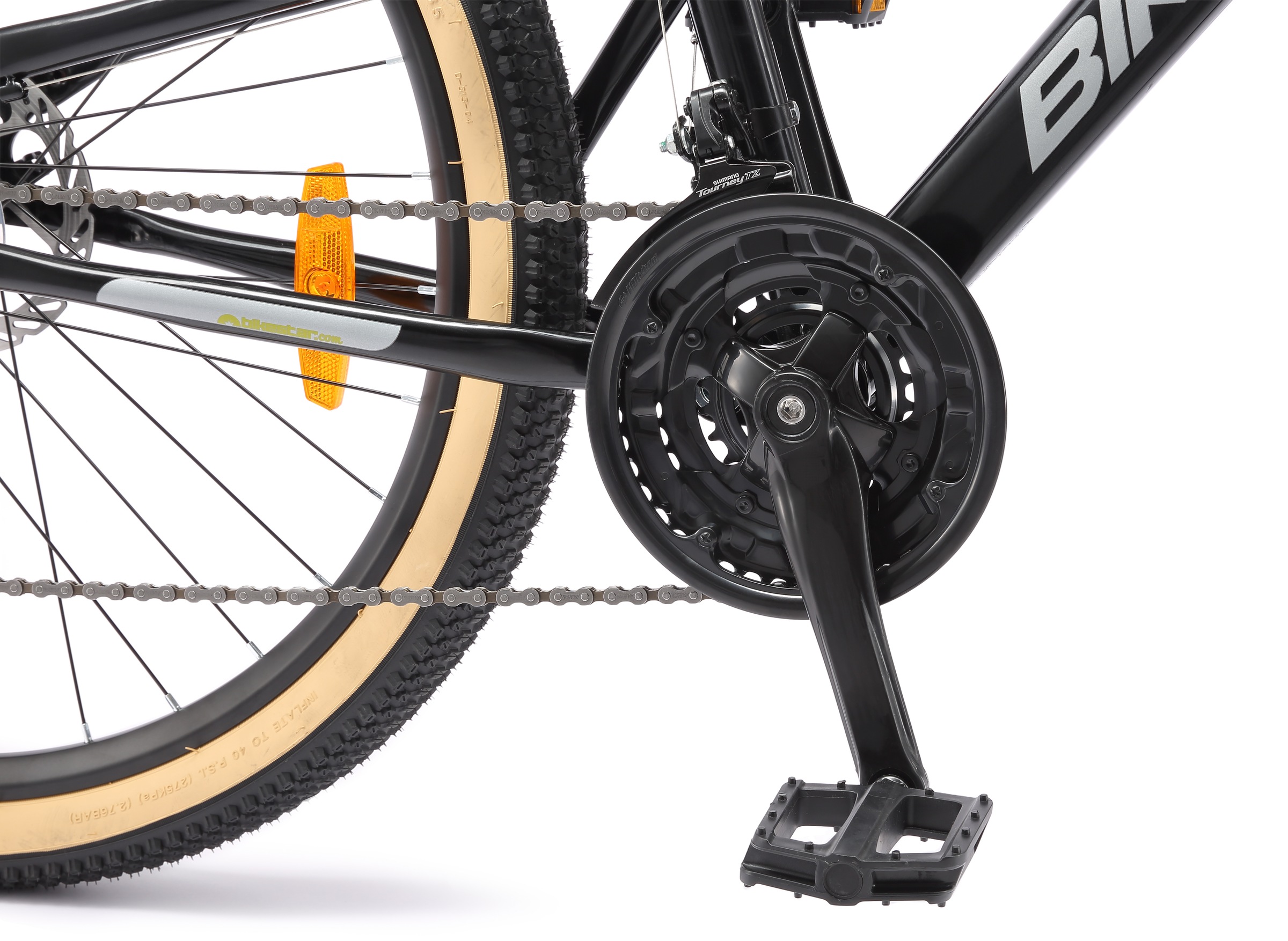 Bikestar Mountainbike 21 Gang Shimano RD-TY300 Schaltwerk Kettenschaltung für Damen und Herren, Kettenschaltung