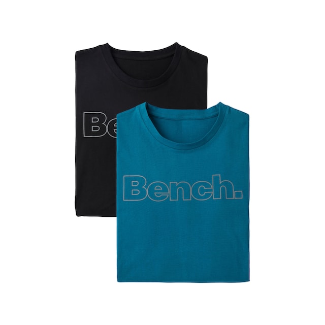 Bench. Loungewear Langarmshirt, (2 tlg.), mit Bench. Print vorn ▷ kaufen |  BAUR