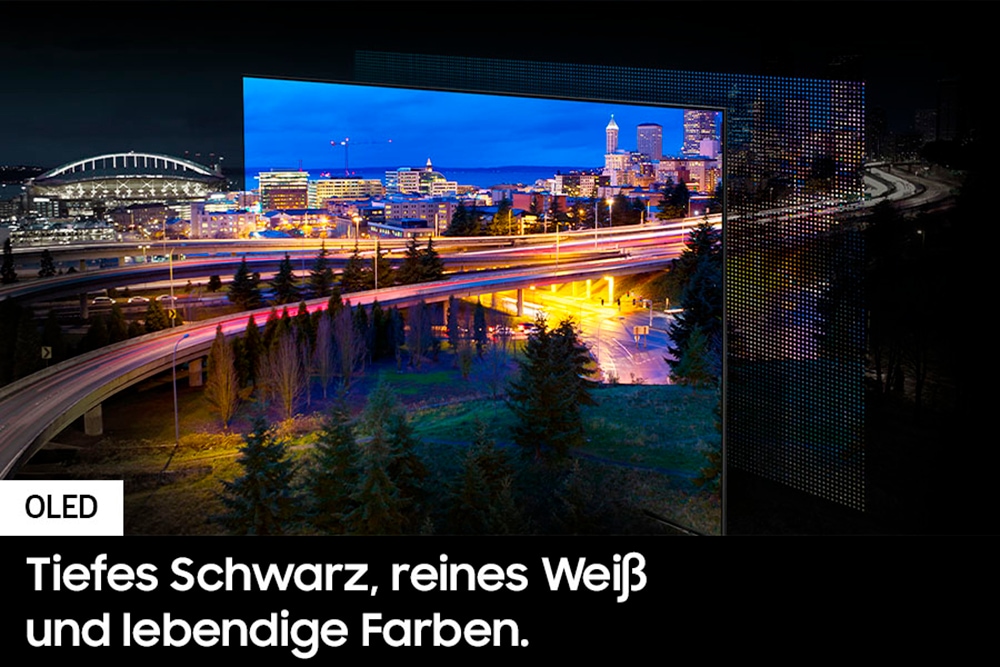 Samsung OLED-Fernseher »GQ55S90DAE«, 4K Ultra HD, Smart-TV, Neural Quantum 4K AI Gen2 Prozessor, Gaming Hub, bis zu 144Hz