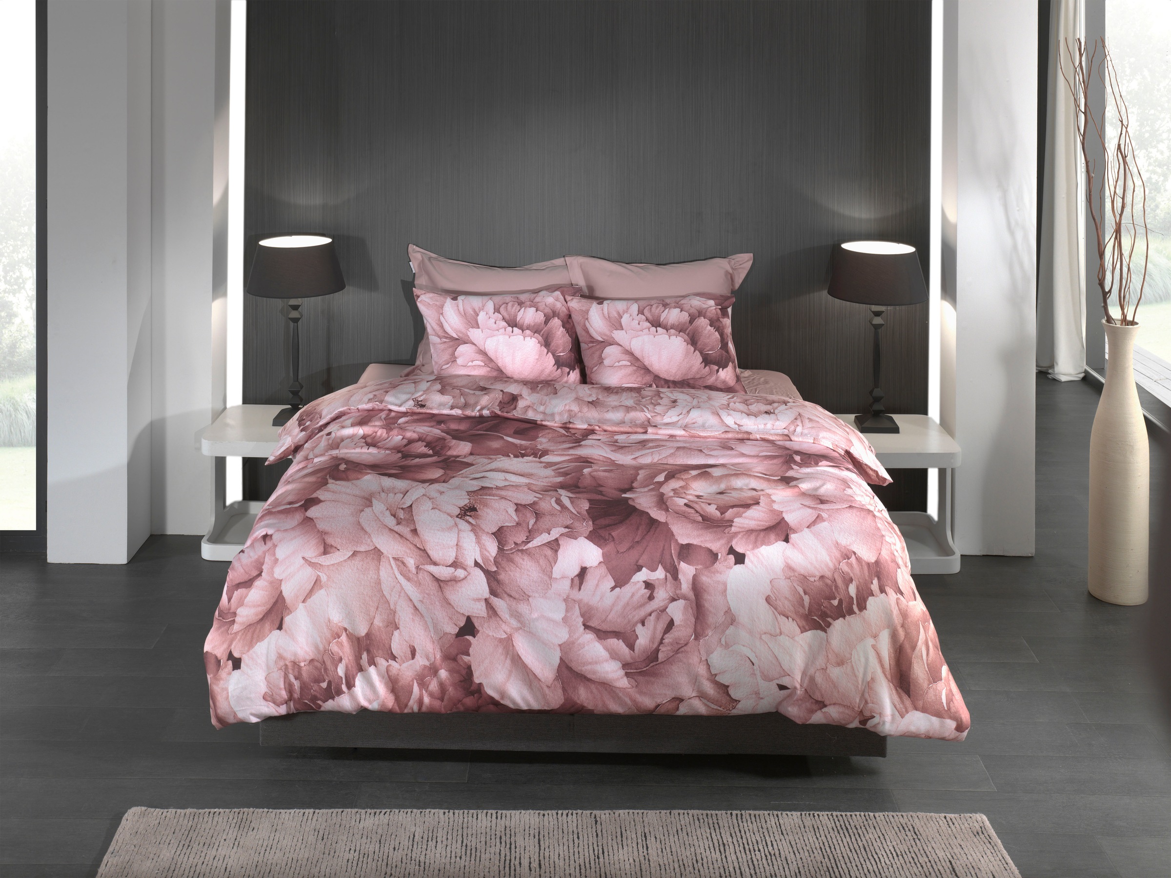 Heckett & Lane Bettwäsche »Wade«, Blumen Design, 100% Baumwolle ab 135x200 cm.
