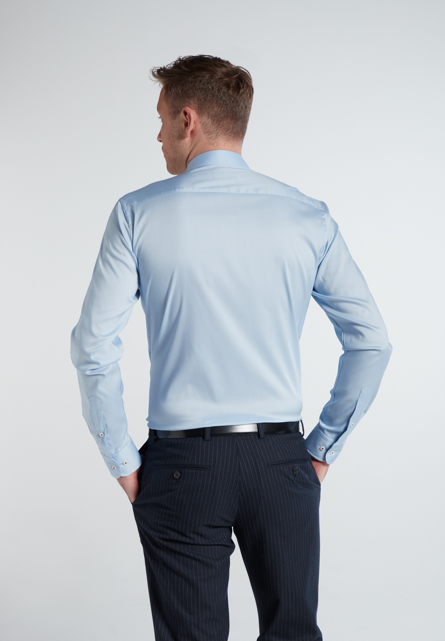 Eterna Langarmhemd "SLIM FIT" EASY IRON (bügelleicht) günstig online kaufen