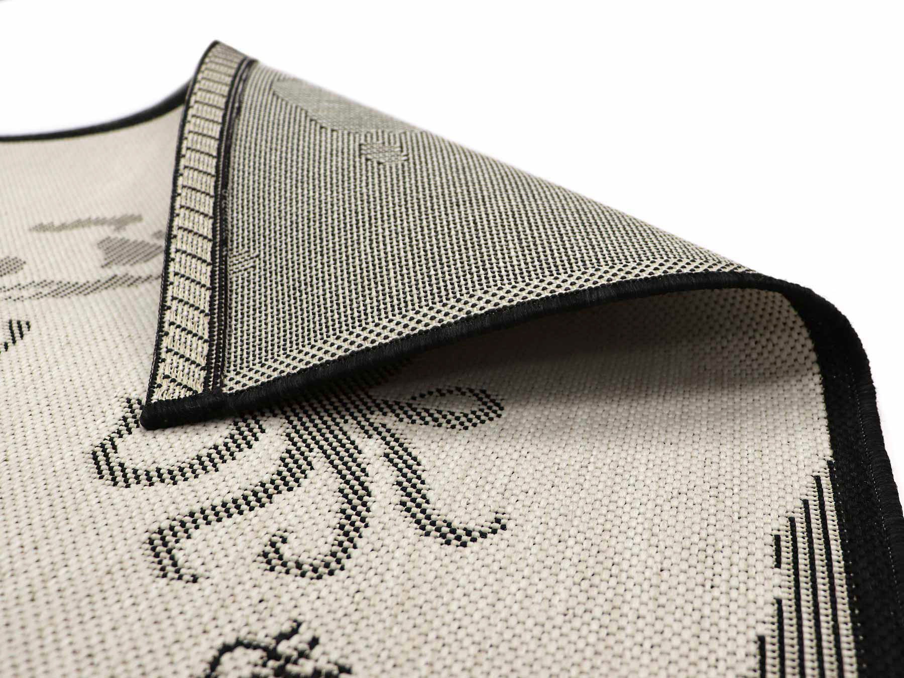 Primaflor-Ideen in Textil Kinderteppich »LINIA - Weltkarte«, rechteckig, 3 mm Höhe, Flachgewebe, Motiv Weltkarte, In- und Outdoor geeignet, Kinderzimmer
