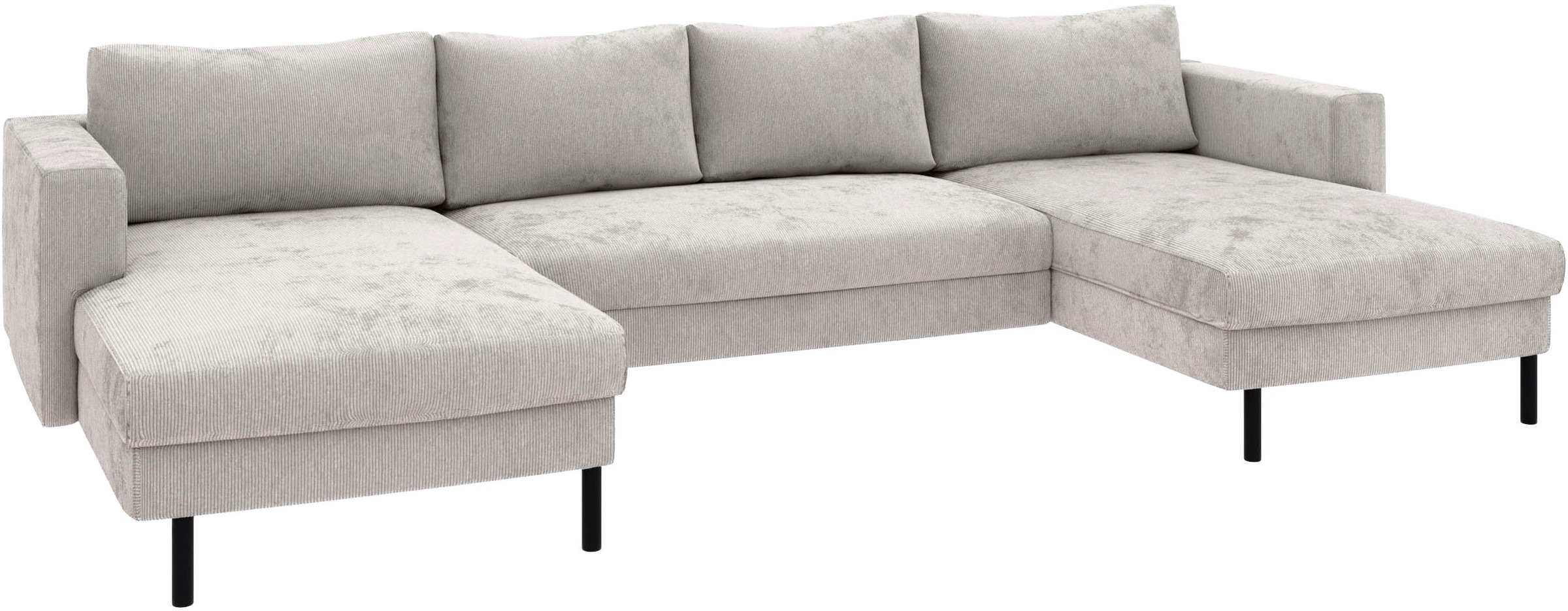 TRENDMANUFAKTUR Wohnlandschaft "Amazing II, wahlw. mit Schlaffunktion & Bet günstig online kaufen