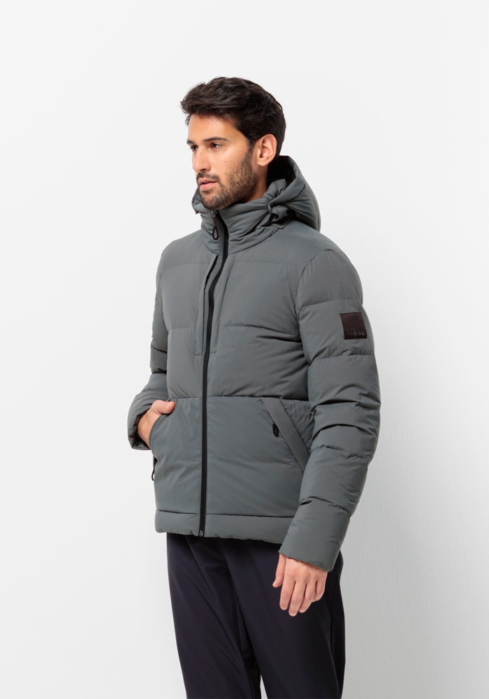 Jack Wolfskin Daunenjacke "WANDERMOOD DOWN JKT M", mit Kapuze