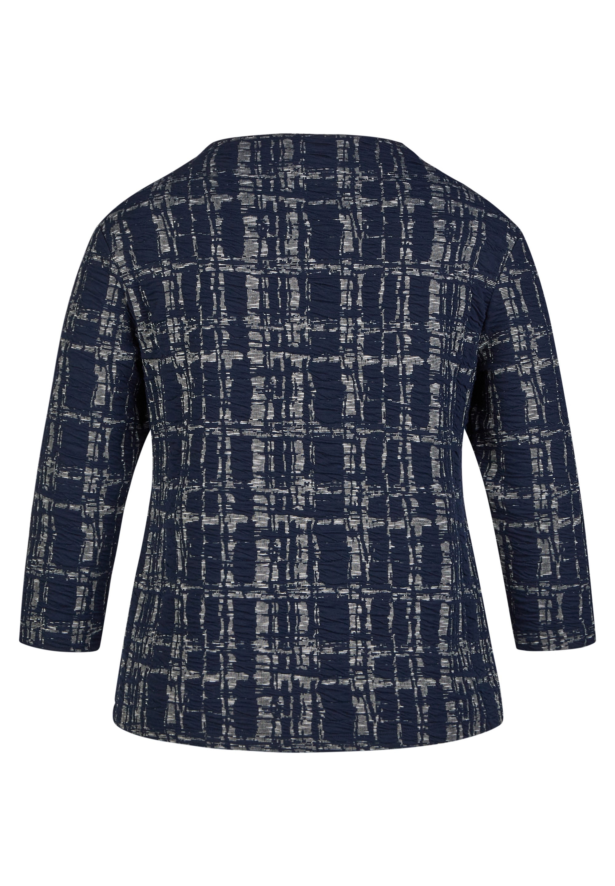 Rabe 3/4-Arm-Shirt, mit grafischem Muster