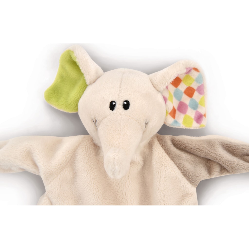 Nici Kuscheltier »My first NICI, Elefant Dundi, 18 cm und Schmusetuch Wunschkind«, (Set)