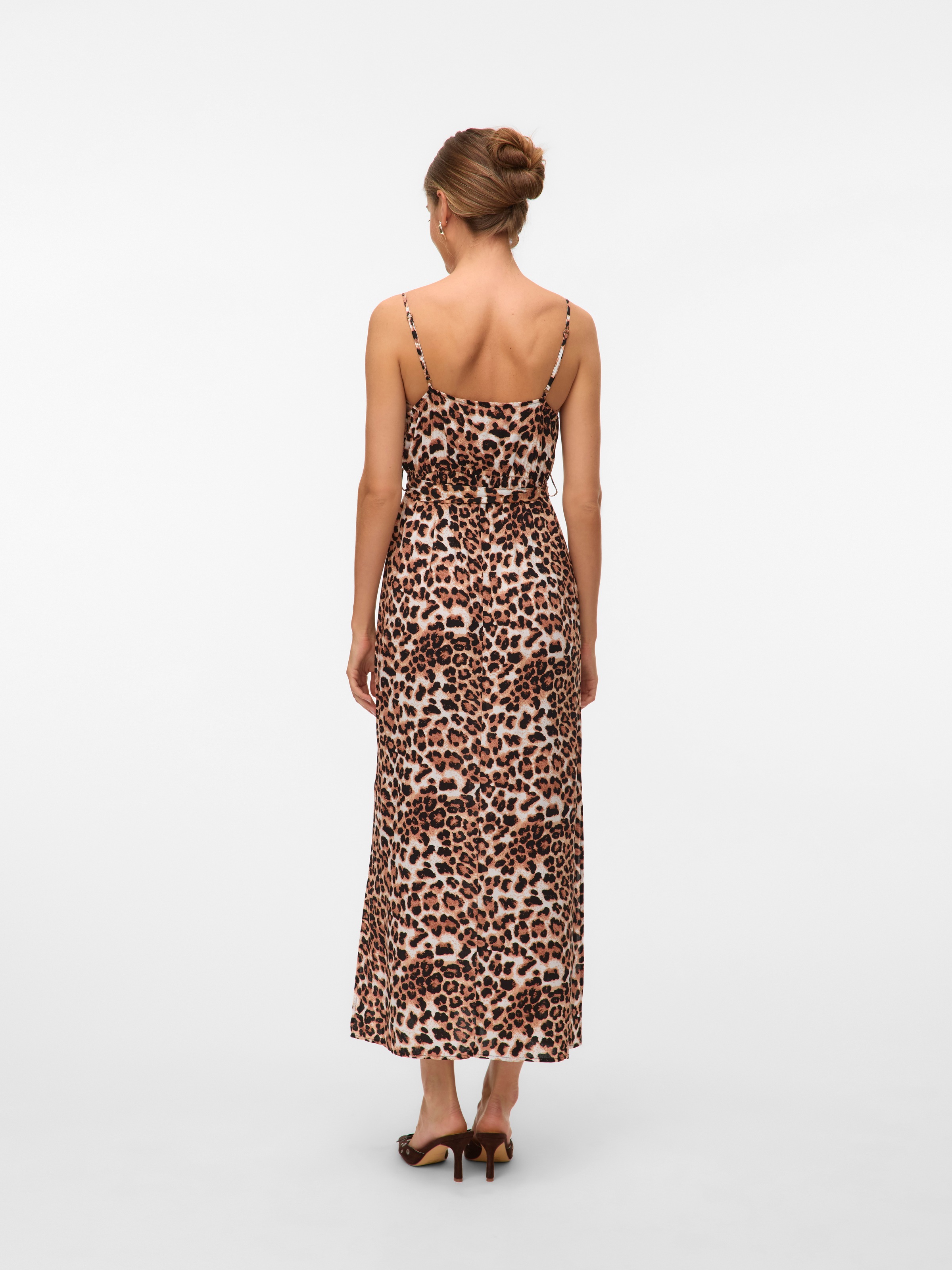 Vero Moda Spaghettikleid "VMEASY JOY SLIT MAXI V-NECK DRESS WV GA" günstig online kaufen