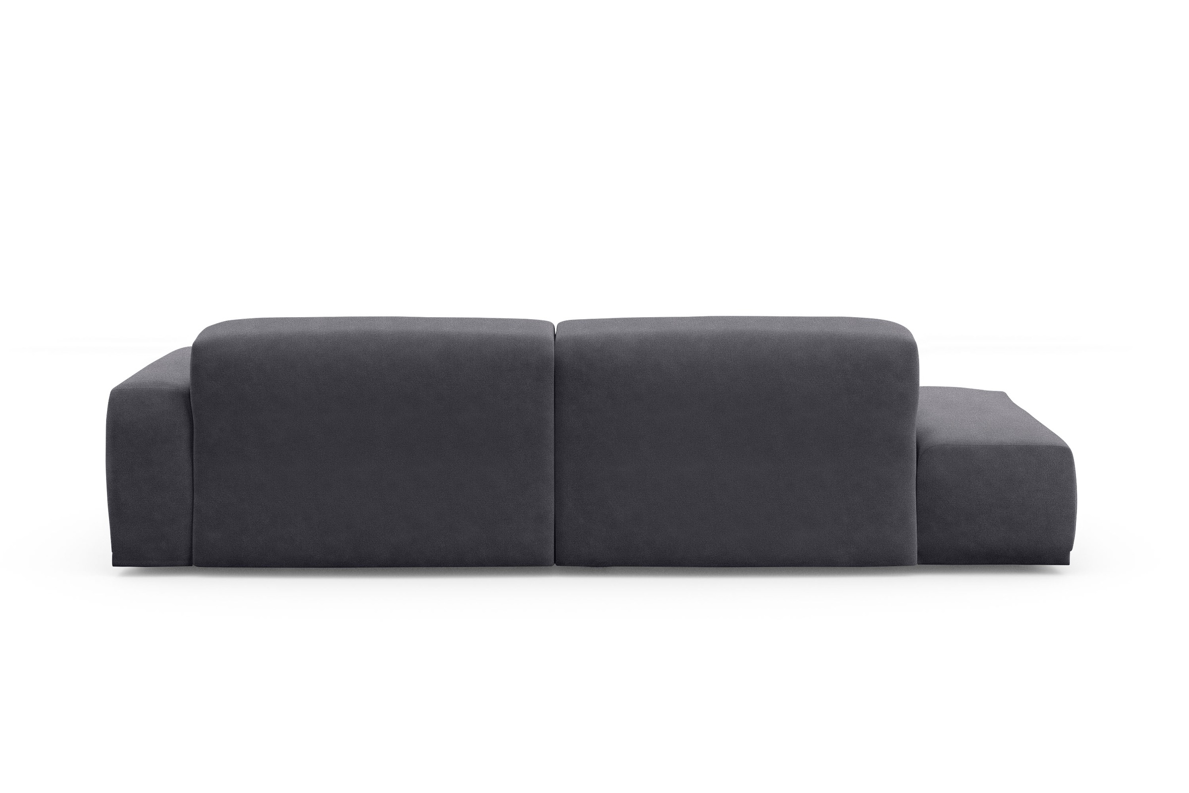 Big-Sofa TRENDMANUFAKTUR "Braga, mit hochwertigem Kaltschaum, Megasofa, in Cord erhältlich", grau (graphite), B:277cm H:72cm T:107cm, 92% Polyester, 8% Nylon, Sofas, Big-Sofa, modernes Big-Sofa, Couch mit hohem Sitzkomfort, 277/72/107 cm (B/H/T) 6
