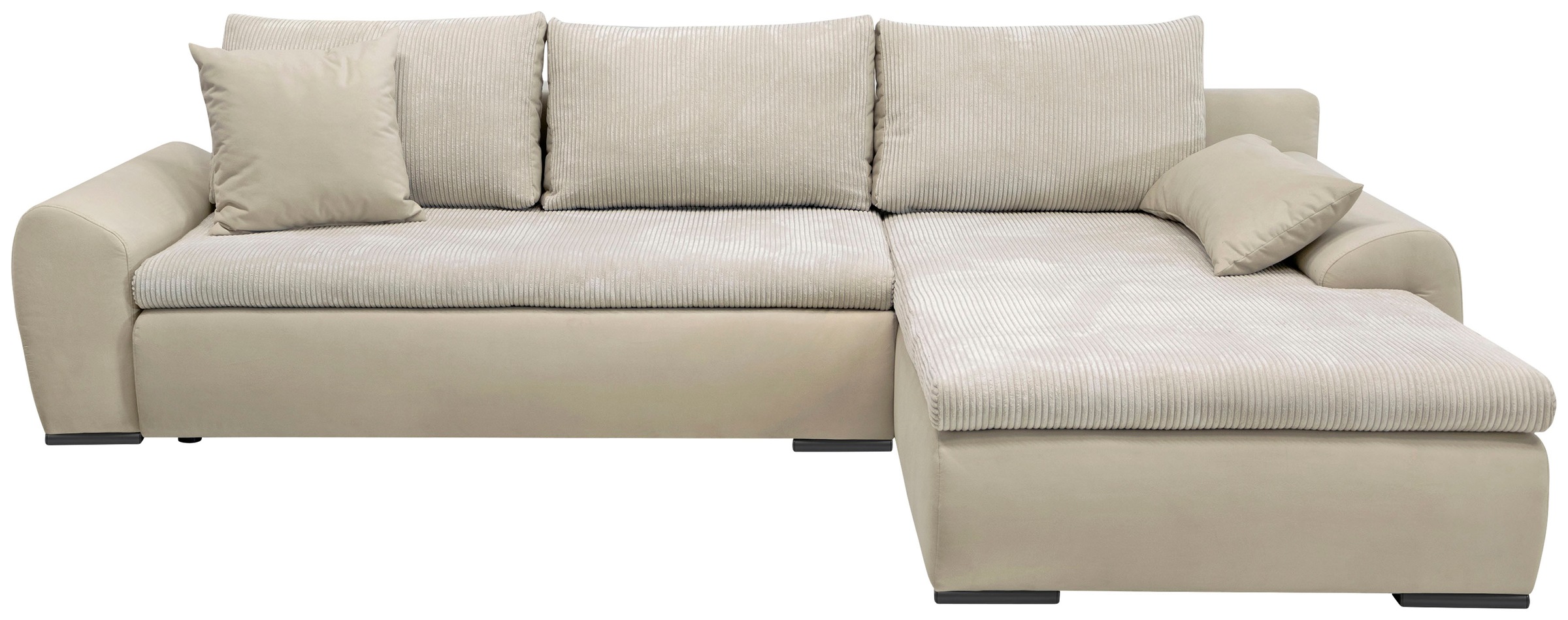 Home affaire Ecksofa "Win, L-Form, Breite 285cm" optional mit Schlaffunktio günstig online kaufen