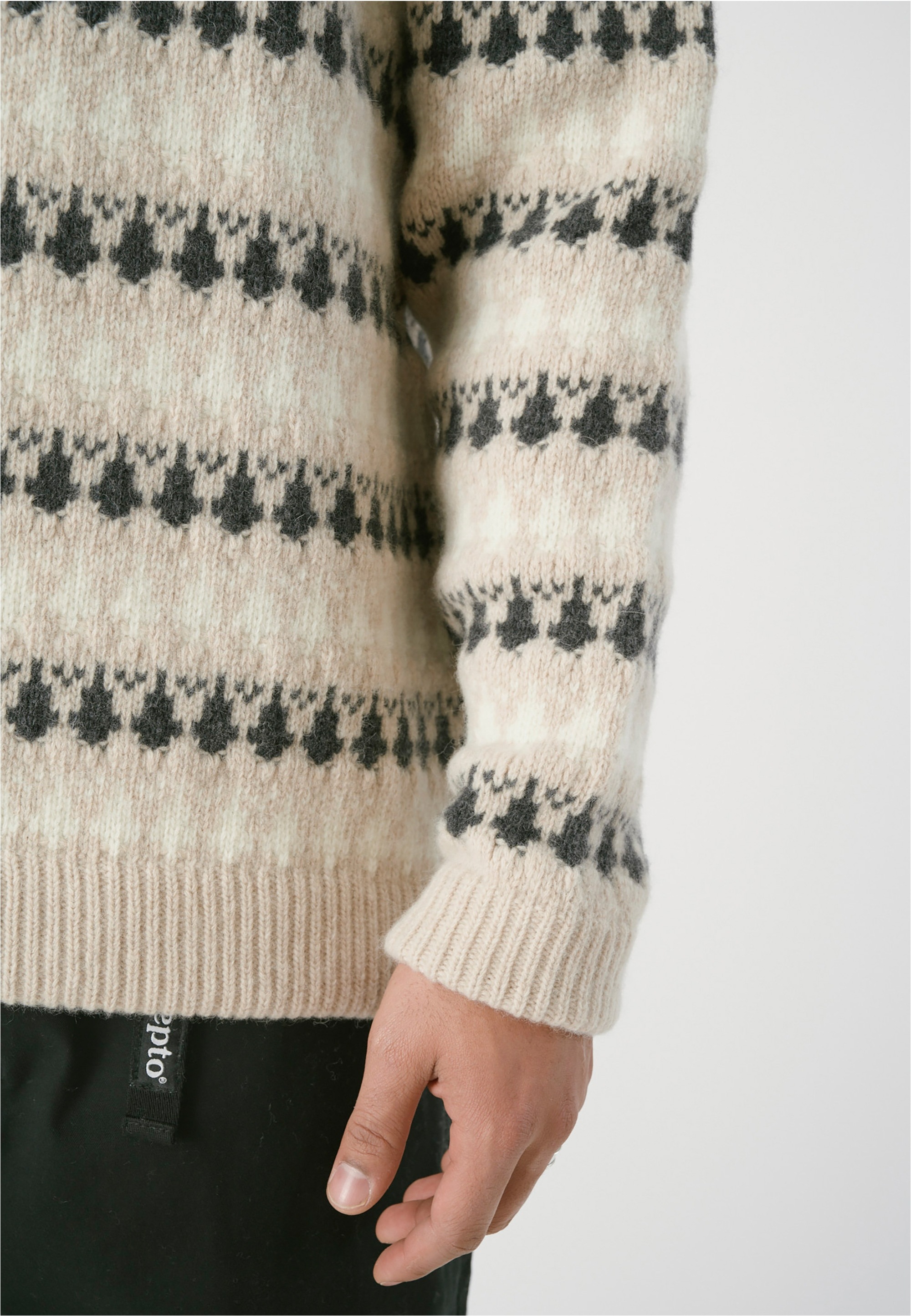 Cleptomanicx Strickpullover »Trio«, im lockeren Schnitt