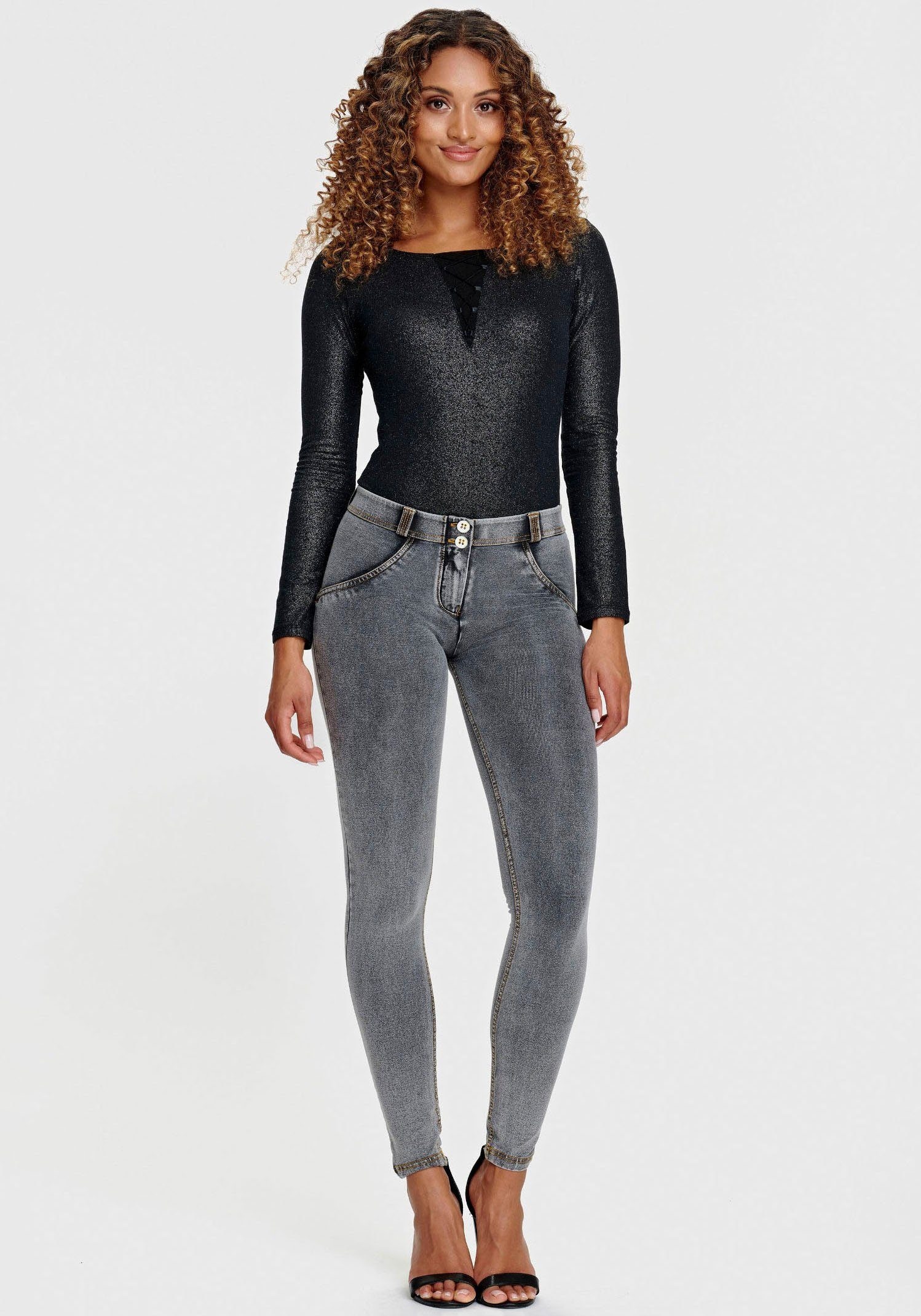Freddy Jeggings »WRUP2RC002ORG«, mit Lifting & Shaping Effekt