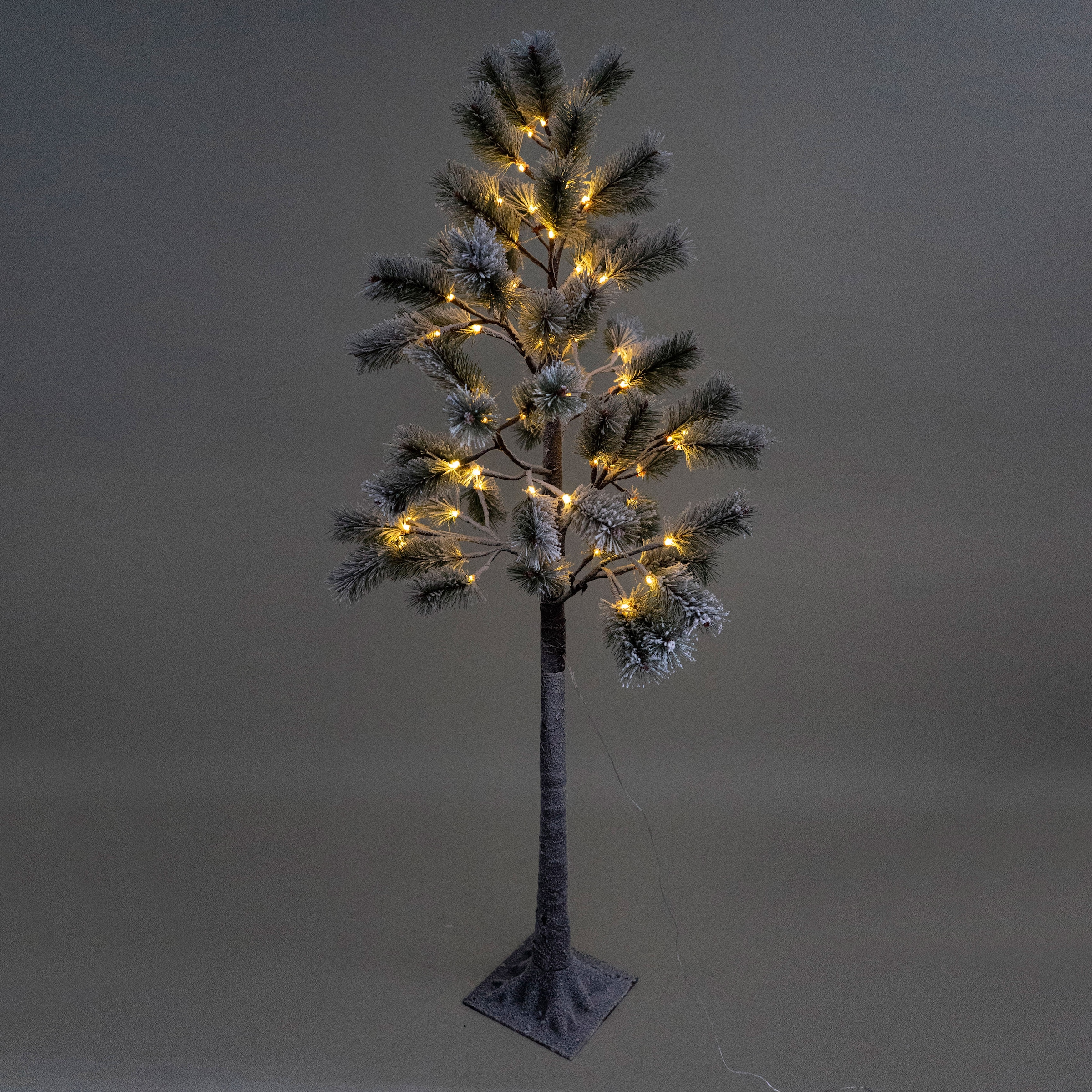 NOOR LIVING Dekolicht »LED Kieferbaum mit Schnee, Weihnachtsdeko aussen«,  mit 72 LEDs, für den Außenbereich | BAUR