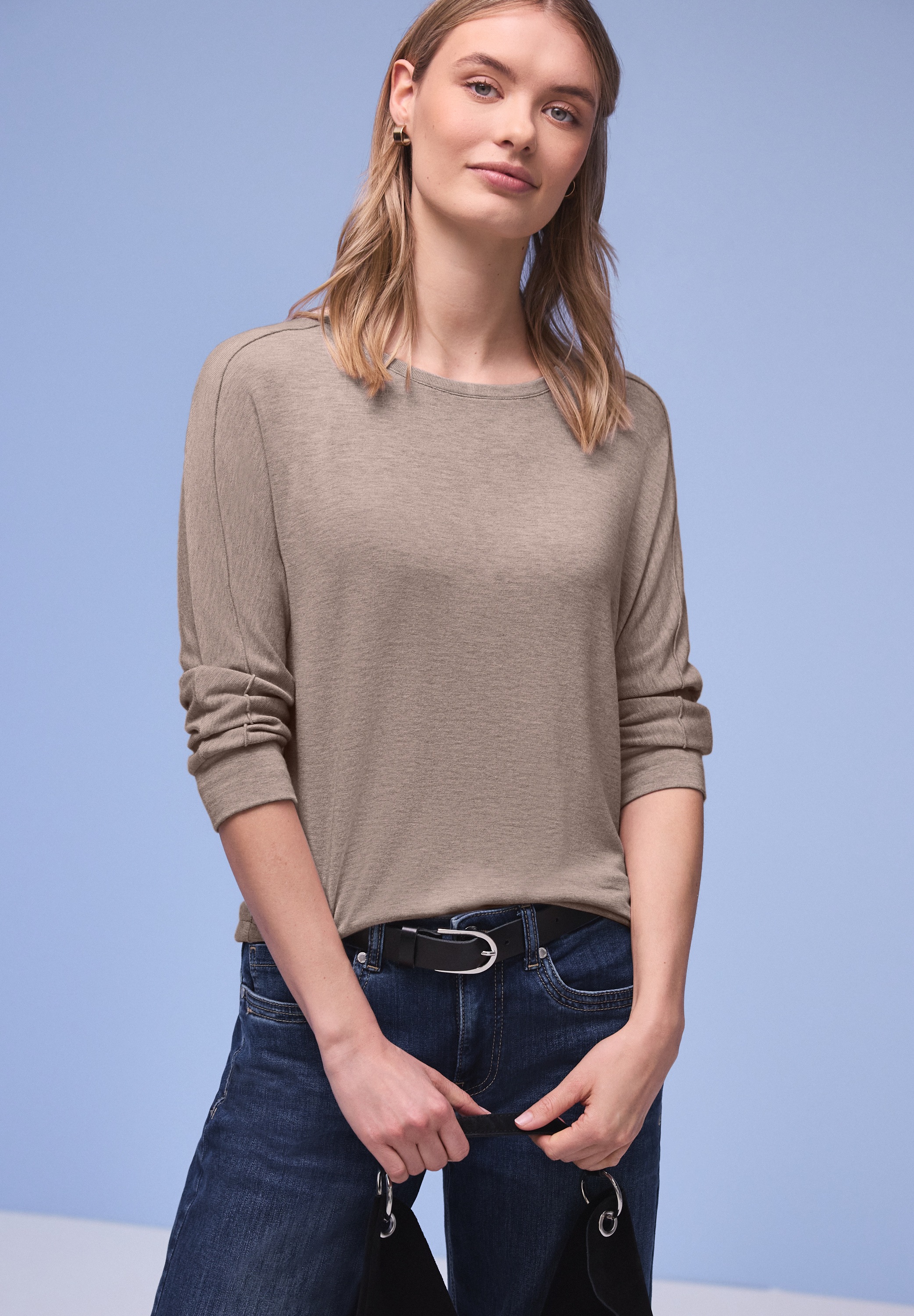 STREET ONE 3/4-Arm-Shirt Jersey günstig online kaufen