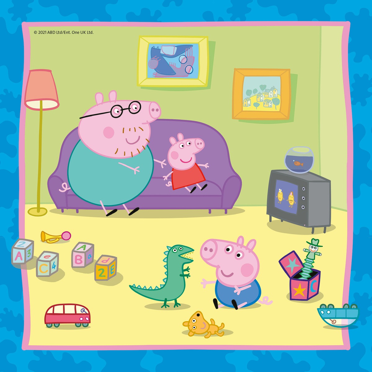 Ravensburger Puzzle »Peppas Familie und Freunde«, Made in Europe