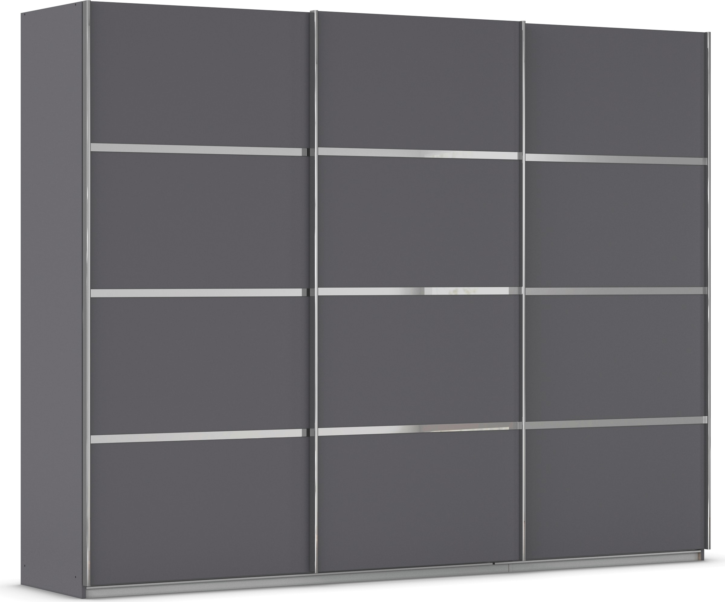 OTTO home Kleiderschrank "Mehrzweckschrank Aktenschrank Möbel Mietswohnung Schlafzimmer AVOLA" 3 verschiedene Ausstattungen BASIC/CLASSIC/PREMIUM (inkl. SOFT-CLOSE), mit eleganten Zierleisten in Chrom, Schwarz oder Weiß MADE IN GERMANY