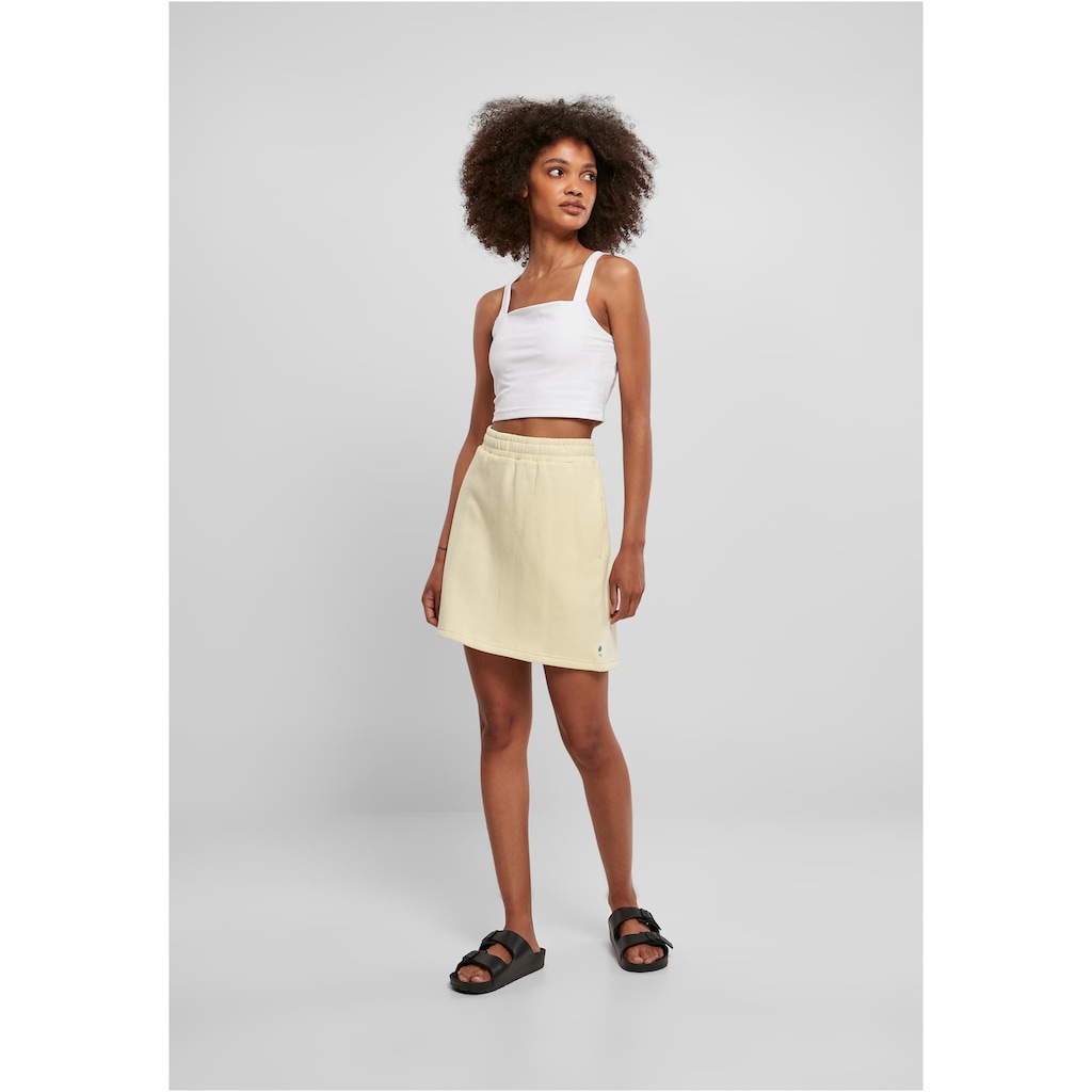 URBAN CLASSICS Sommerrock »Urban Classics Damen Ladies Organic Terry Mini Skirt«, (1 tlg.)