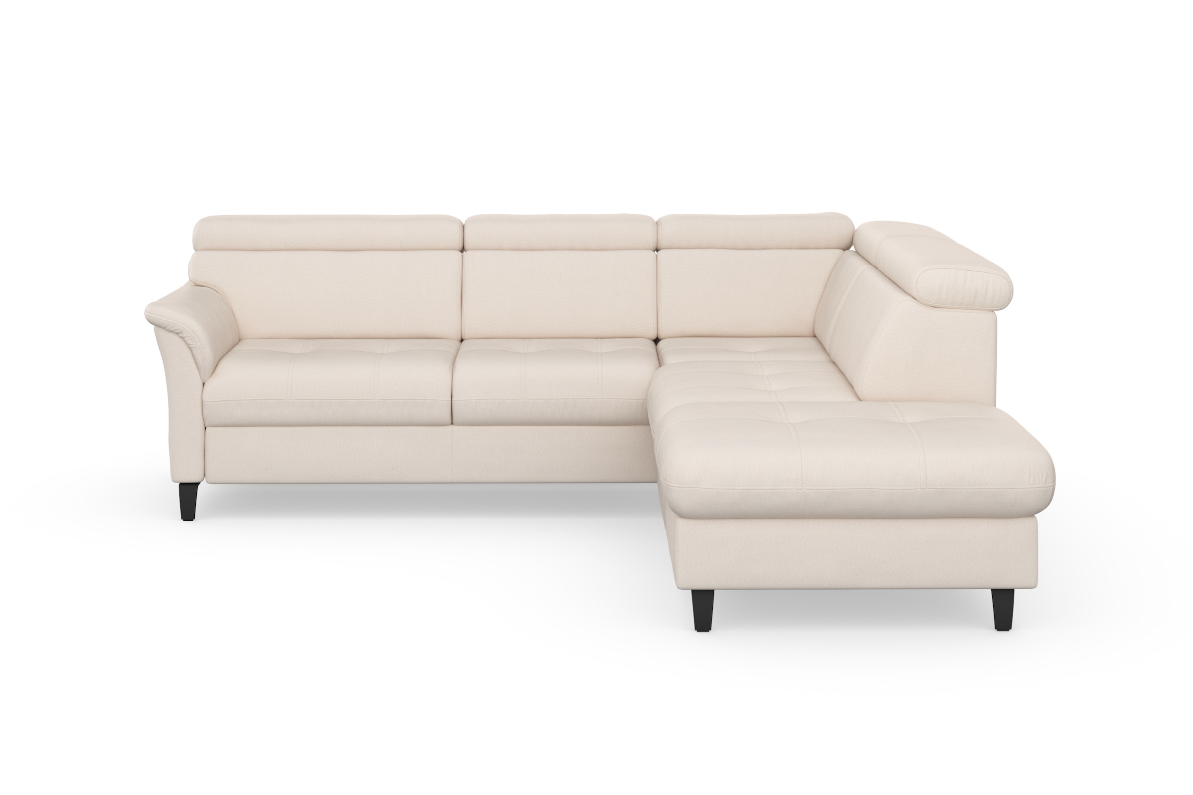 sit&more Ecksofa "Marano L-Form" inklusive Kopfteilverstellung, optional Schlaffunktion & Bettkasten