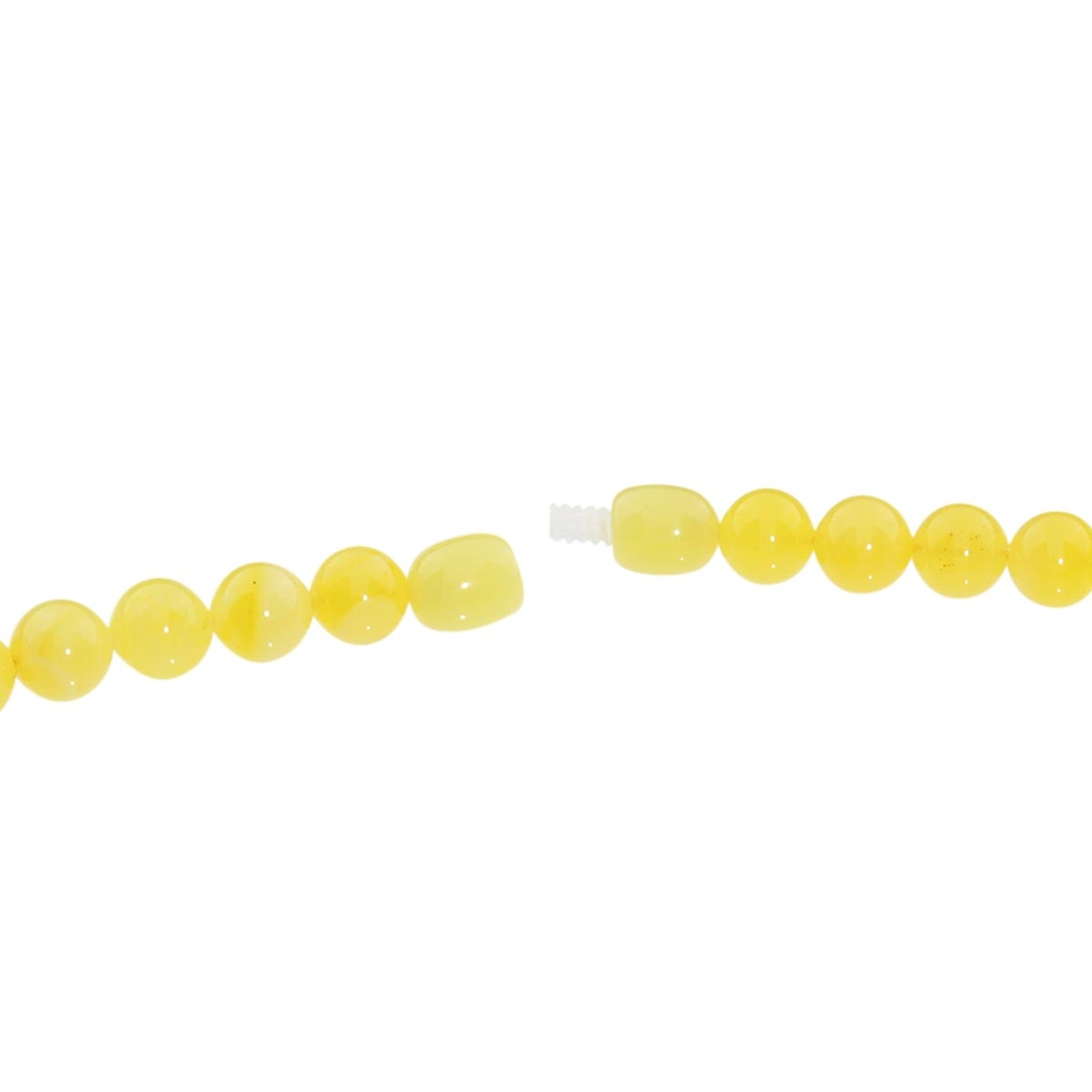 OSTSEE-SCHMUCK Ball Chain Necklace Yellow 42 cm 3