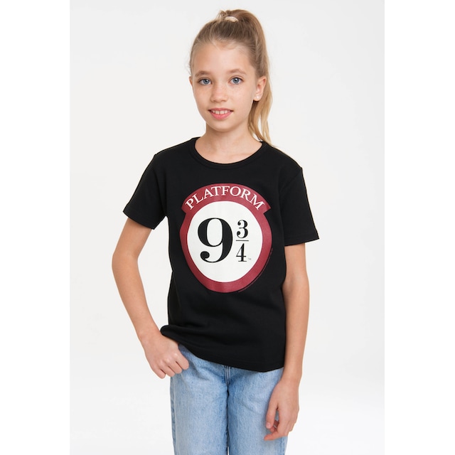 LOGOSHIRT T-Shirt »Harry Potter - Platform 9 3/4«, mit lizenziertem  Originaldesign kaufen | BAUR