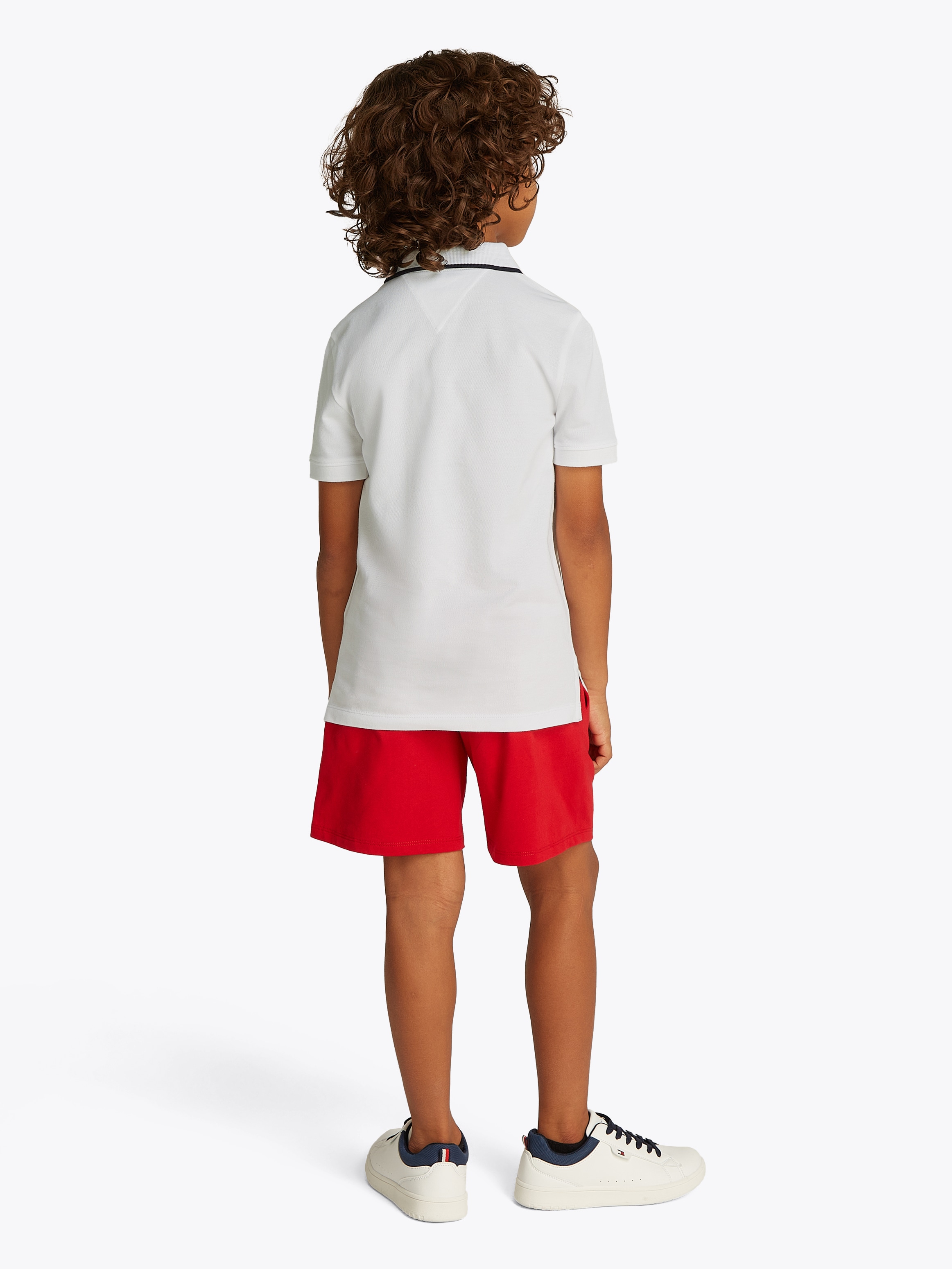 Tommy Hilfiger Poloshirt »TOMMY FLAG HILFIGER POLO REG SS«, mit Logo-Stickerei