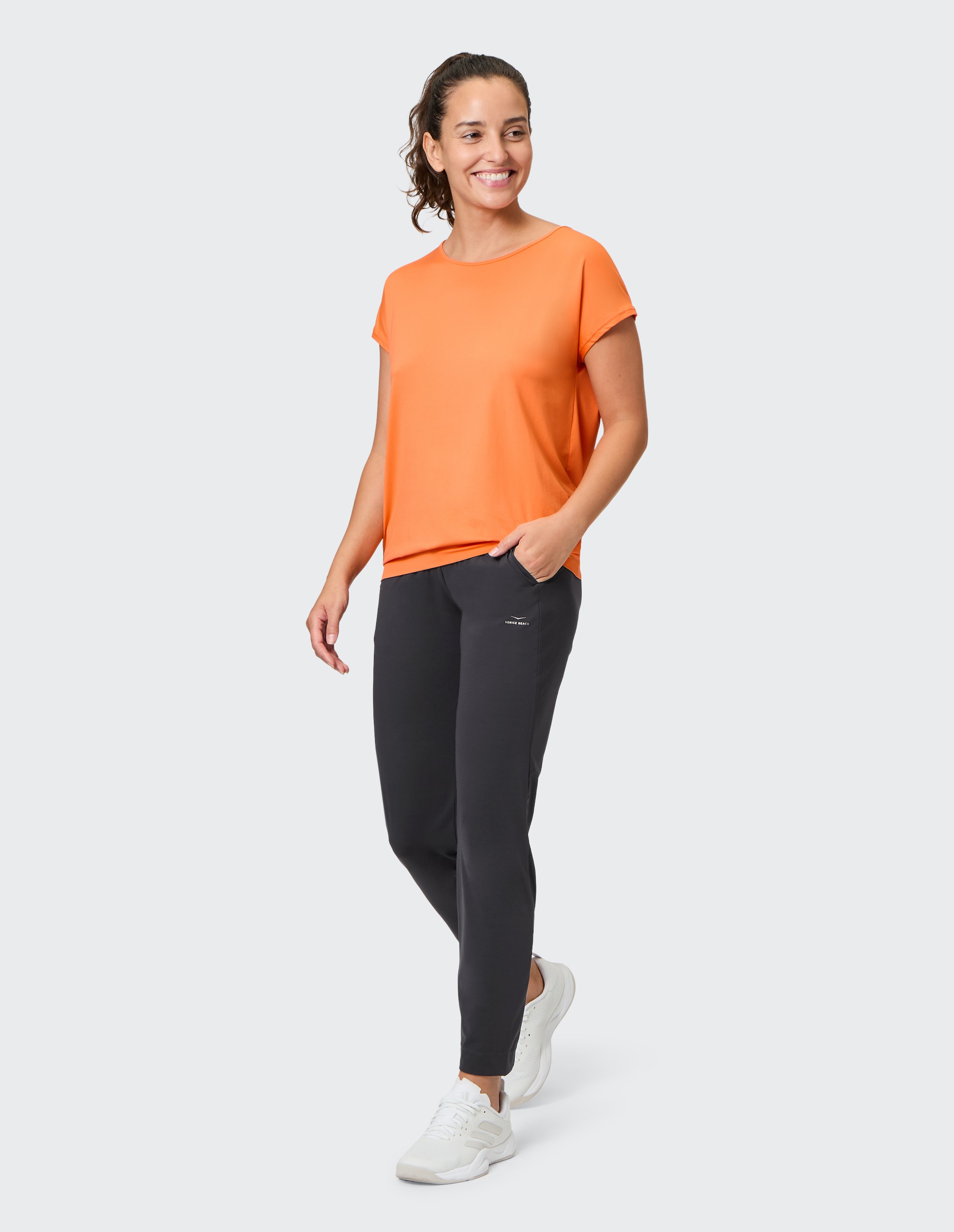 Venice Beach Cargohose »JOGGINGHOSE 1/1 BRANDY«