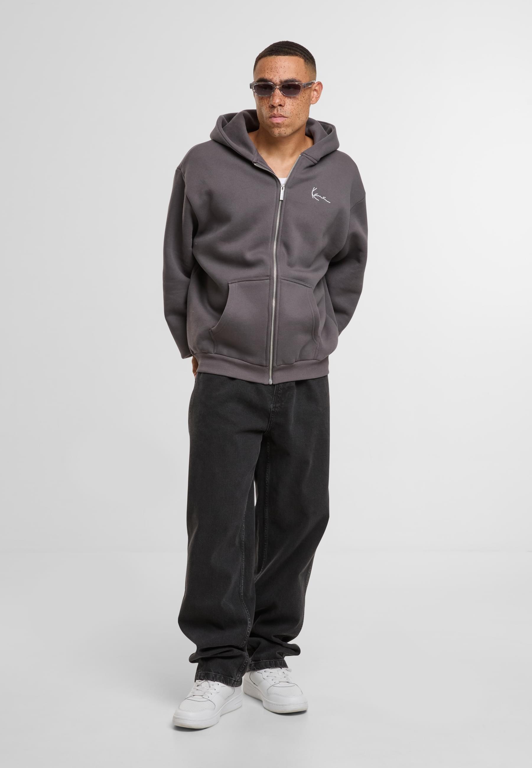 Karl Kani Sweatjacke »Karl Kani Chest Signature Essential Zip Hoodie«