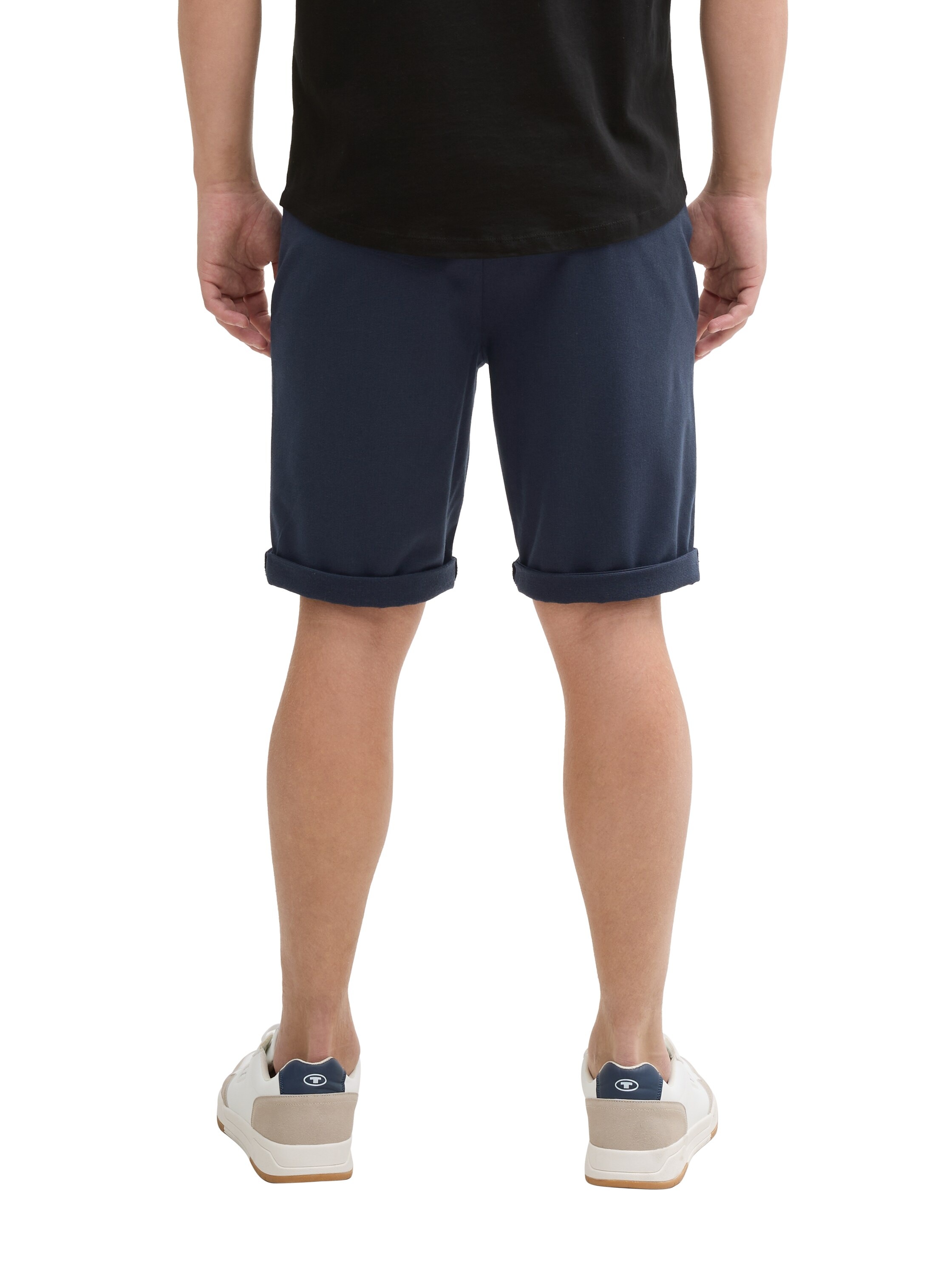 TOM TAILOR Denim Chinoshorts Sommerhose mit Gürtel günstig online kaufen