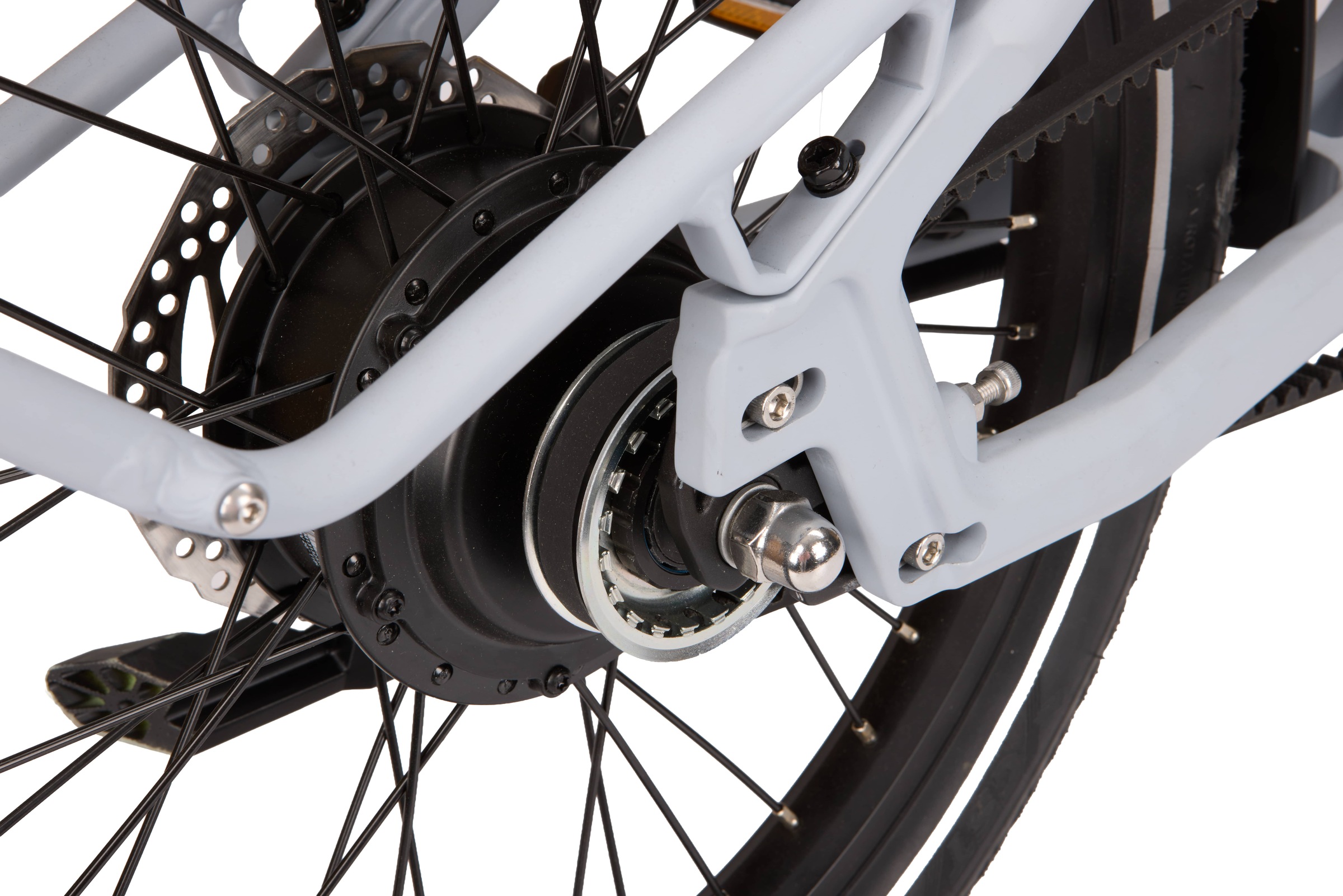 Vaun »VAUN Compact New Gen-Cityrad« Heckmotor 250 W (mit integr. Akku), Elektrofahrrad für Alltag und Einkauf