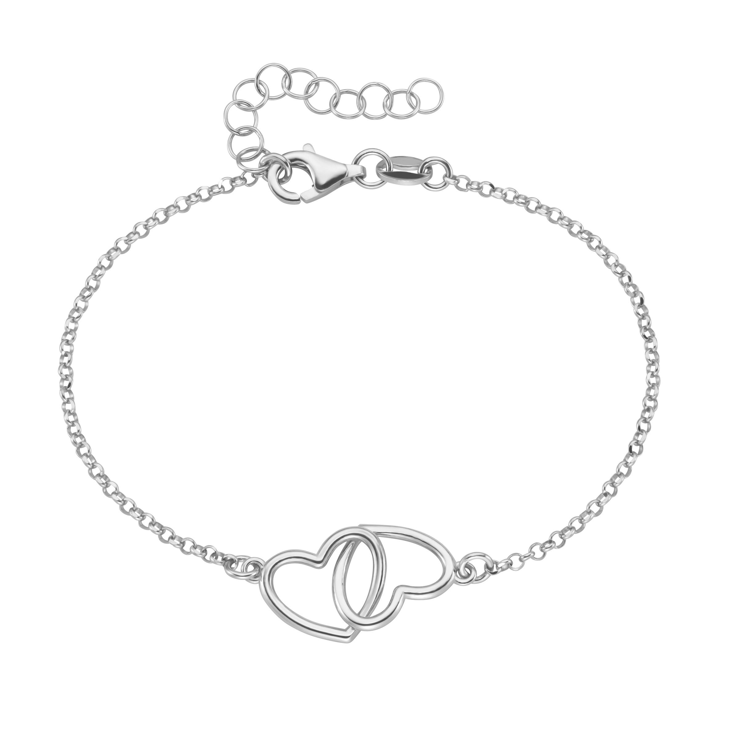 Smart Jewel Schmuckset »mit Herzen, Silber 925«
