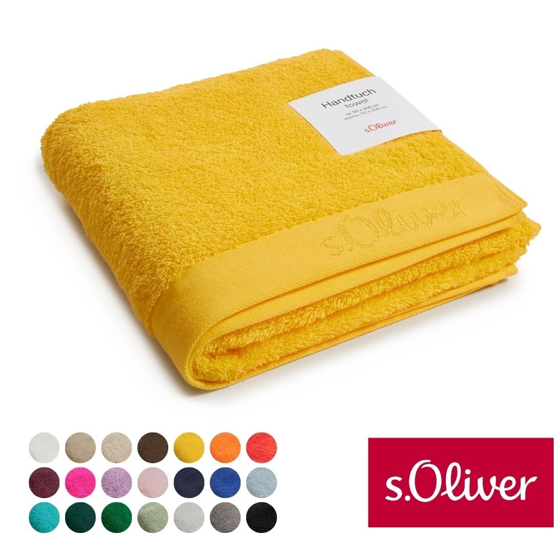 s.Oliver Handtuch "s.Oliver, Premium Qualität, 600 gr/m², auch als Sets erhältlich" große Farbauswahl, auch als Duschtuch, Waschhandschuh, Gästetuch