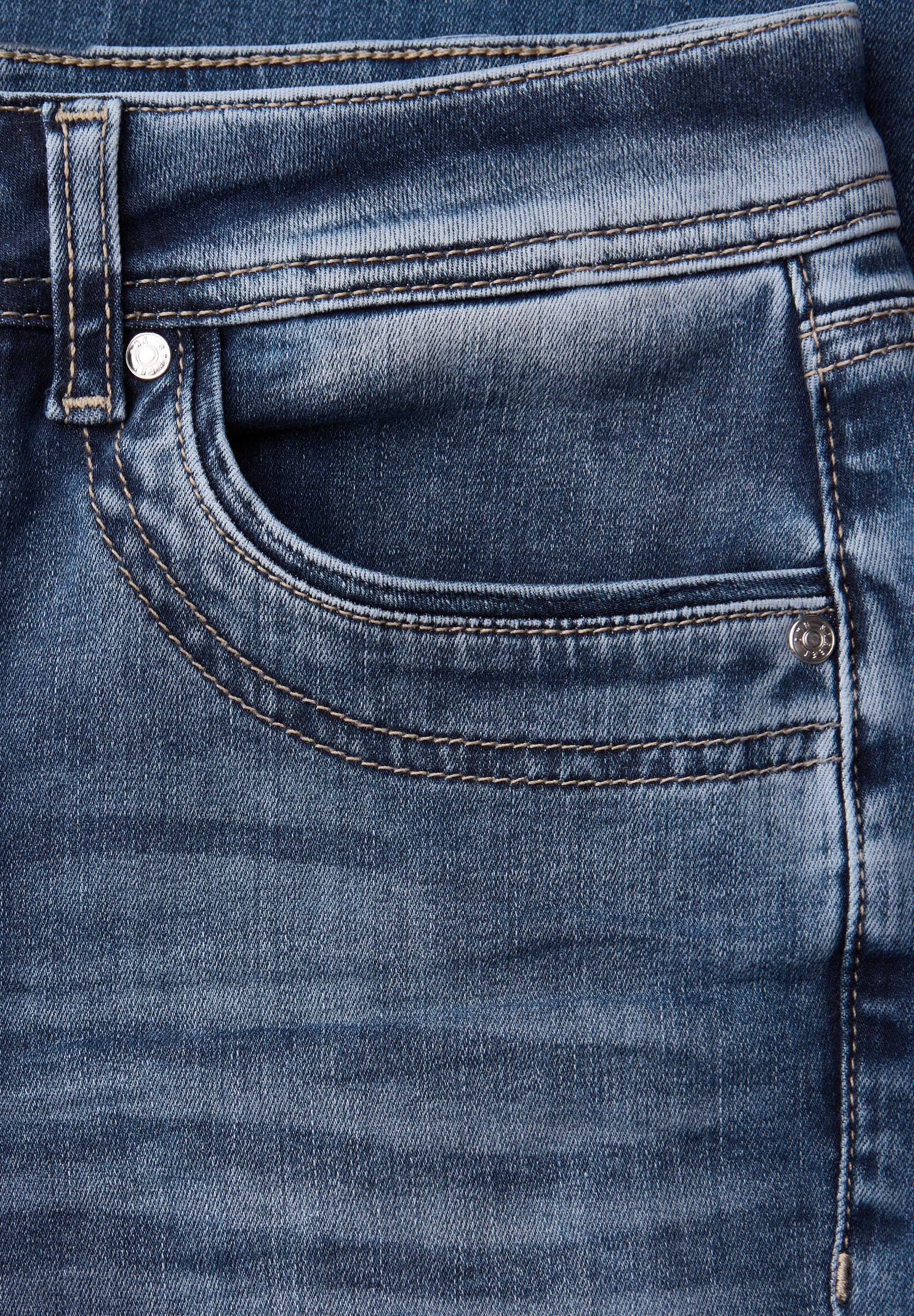 STREET ONE Comfort-fit-Jeans Middle Waist