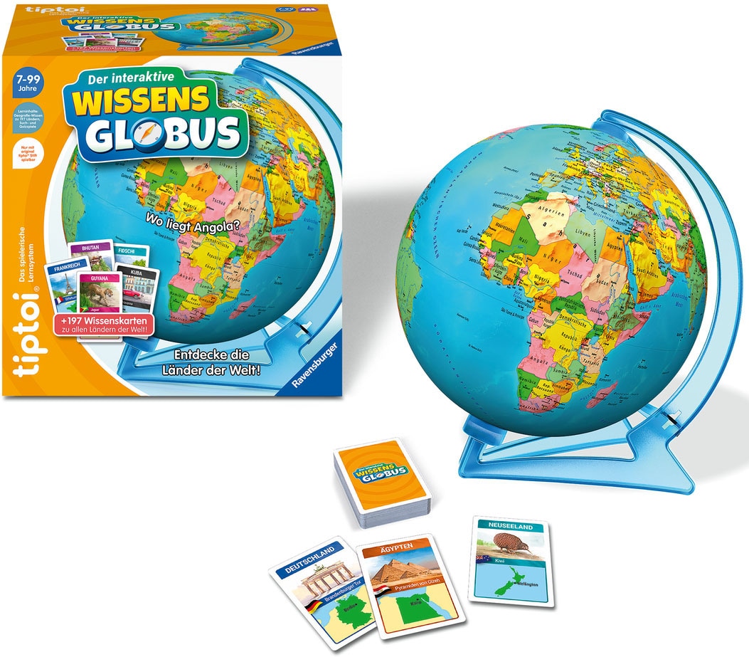 Ravensburger Globus »tiptoi® Der interaktive Wissen...
