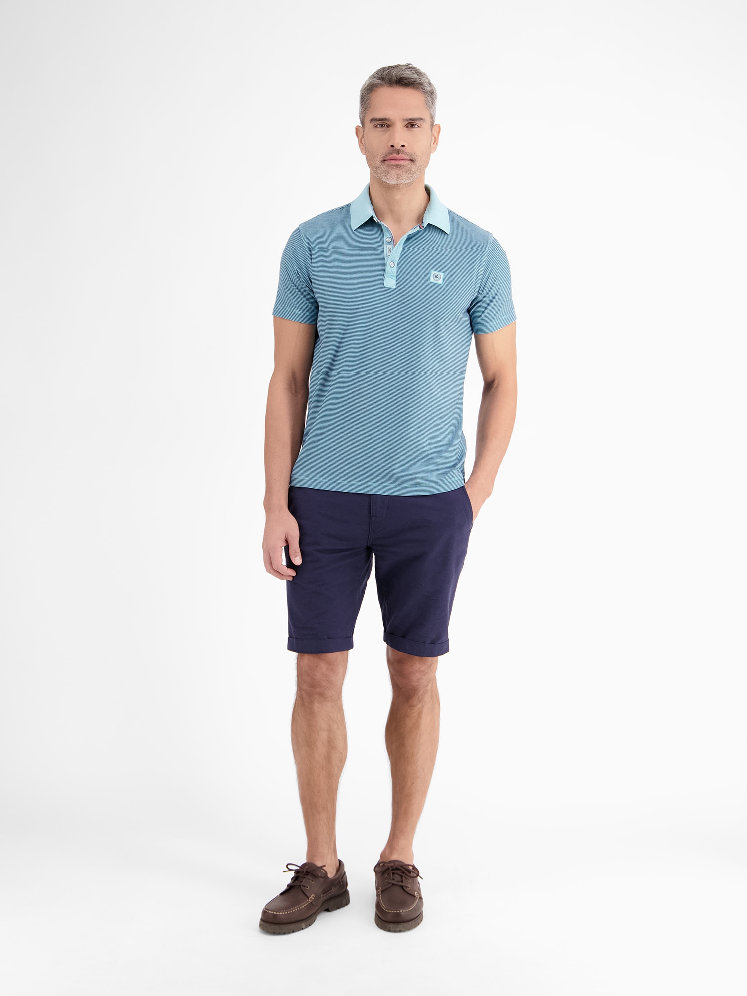 LERROS Poloshirt »LERROS Herren Poloshirt, gestreift«