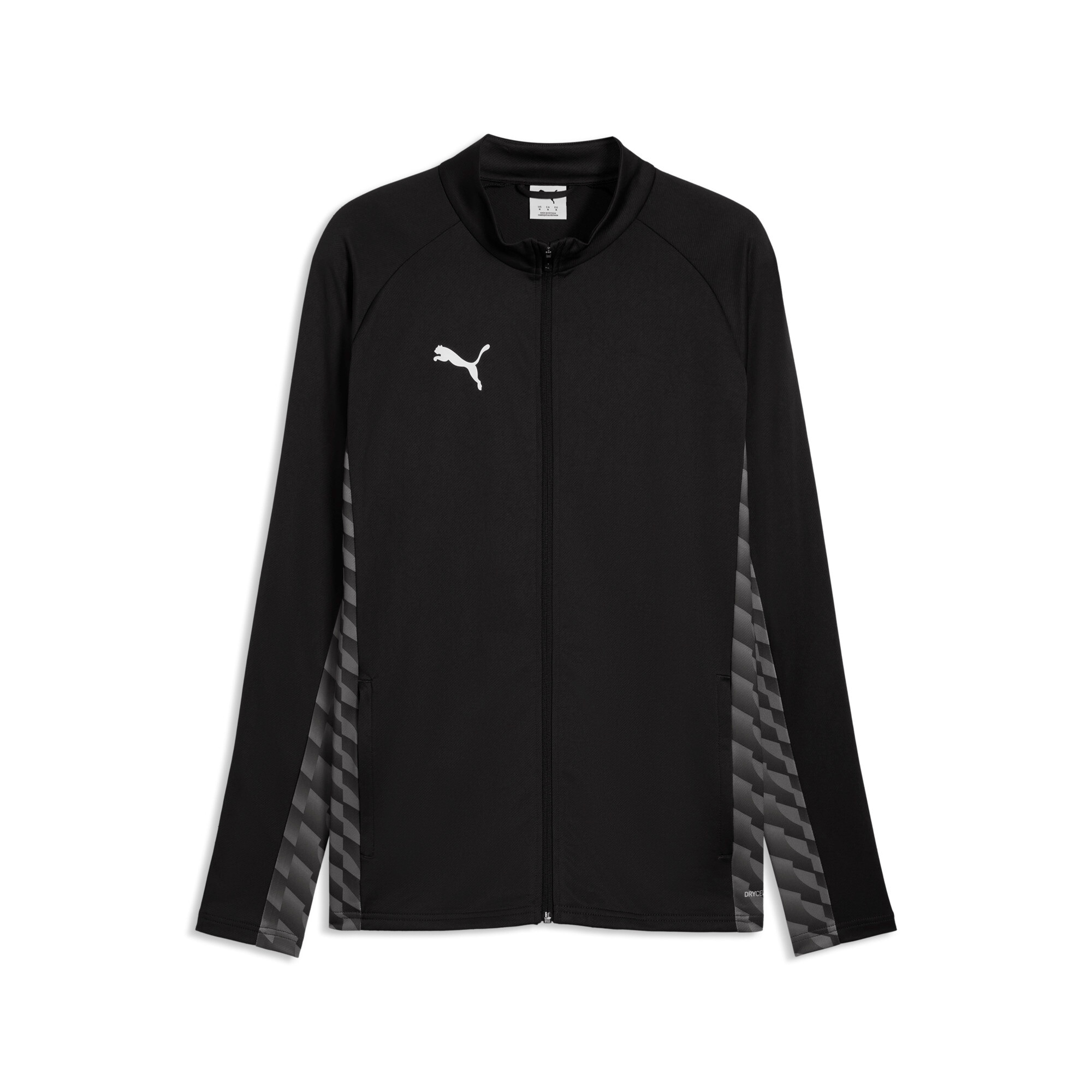 PUMA Trainingsjacke "TEAMLIGA26 TRAINING JACKET" ohne Kapuze atmungsaktives Material, Slim Fit, mit Reißverschlusstasche