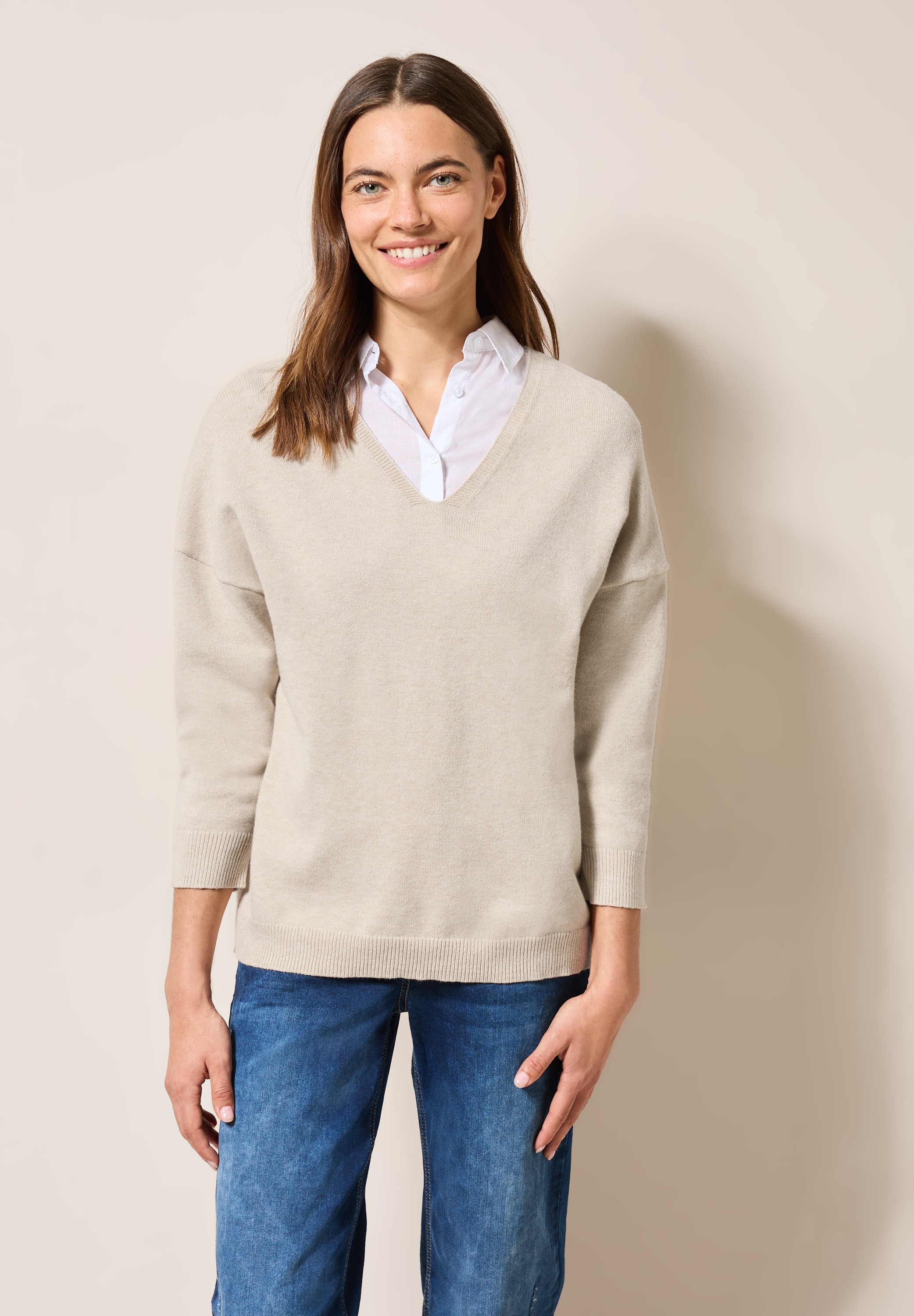 Cecil Strickpullover, aus Feinstrick günstig online kaufen