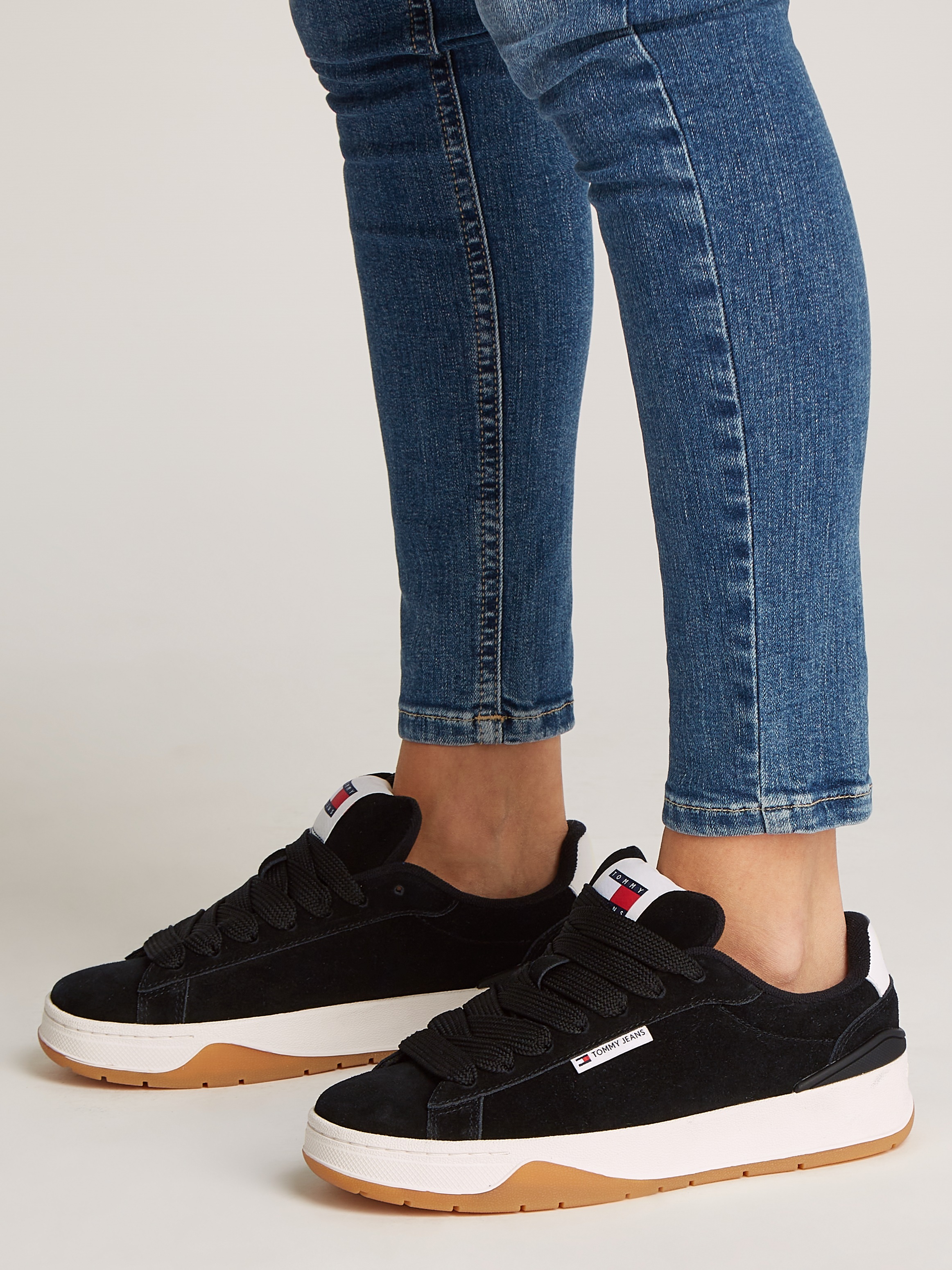 Thumbnail - Tommy Jeans Plateausneaker "TJW SKATE SNEAKER", Freizeitschuh, Halbschuh, Schnürschuh mit gepolstertem Schaftrand