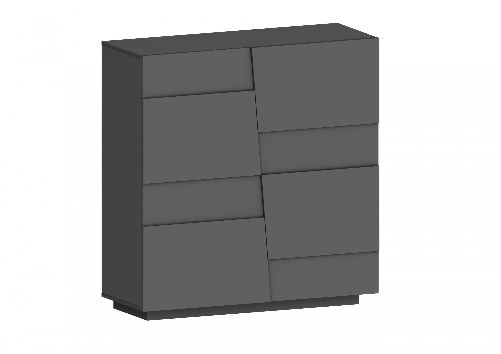 Home affaire Highboard "Pongo" 1 Stk. tlg.