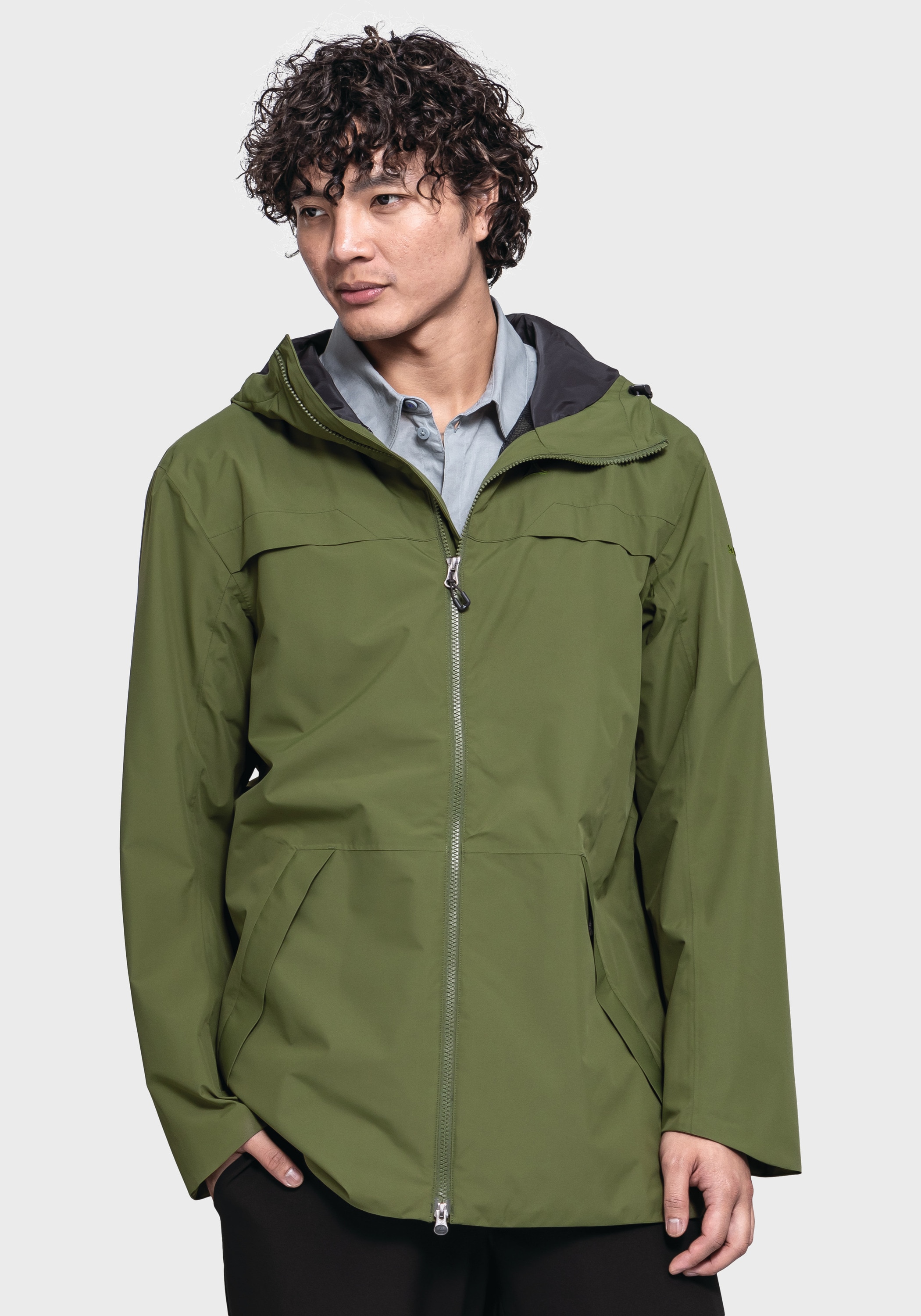 Schöffel Langjacke »Urban Parka Style Bohorok MNS«, mit Kapuze