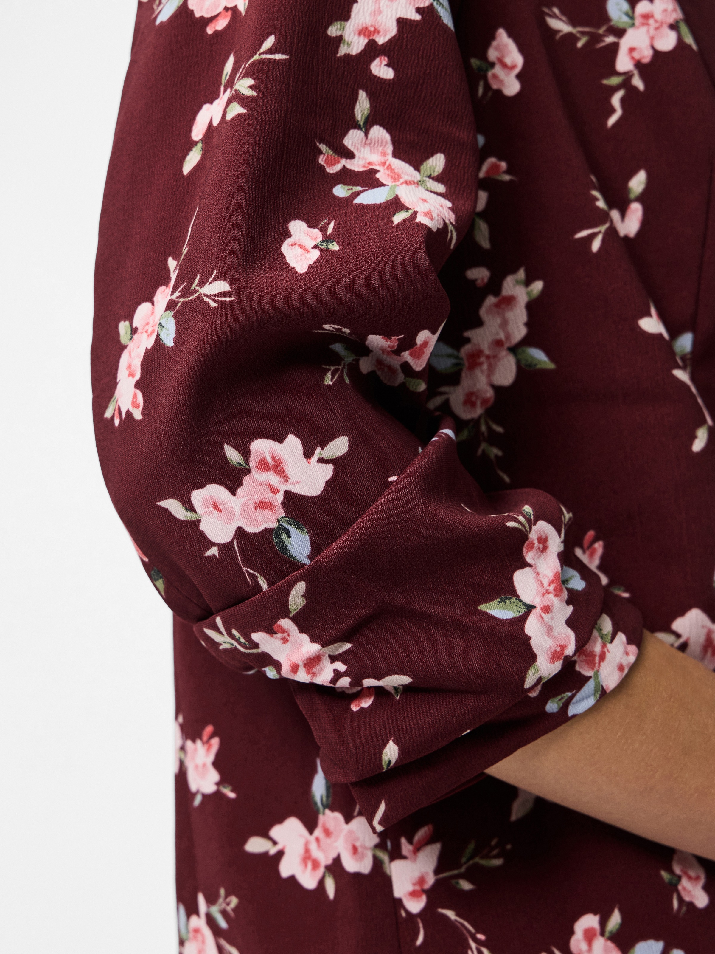 pieces "PCBOSELLA 3/4 PRINTED BLAZER NOOS" mit 3/4 Ärmel günstig online kaufen