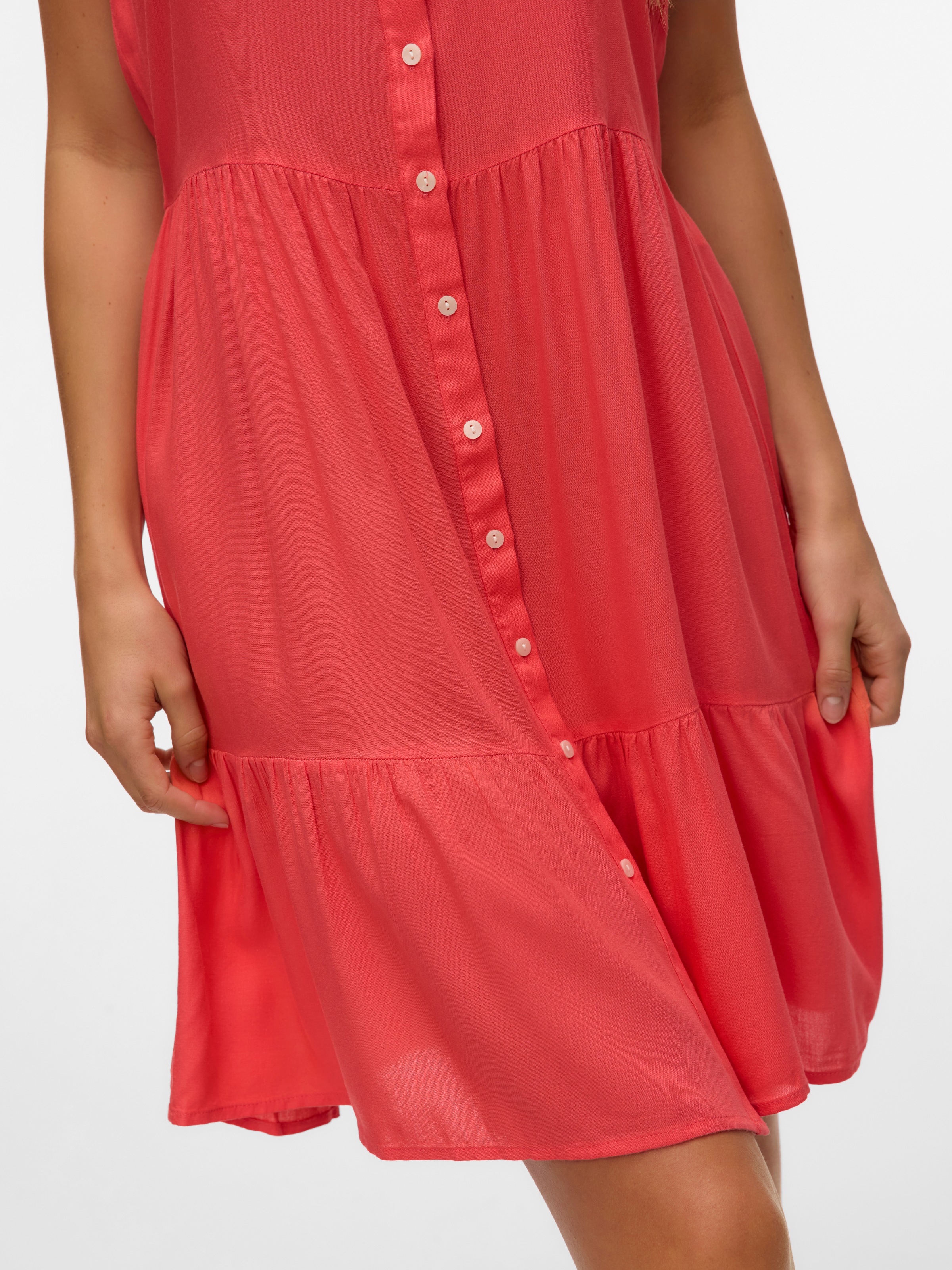 Vero Moda Trägerkleid "VMBUMPY SHORT SINGLET DRESS WVN GA NOOS" günstig online kaufen
