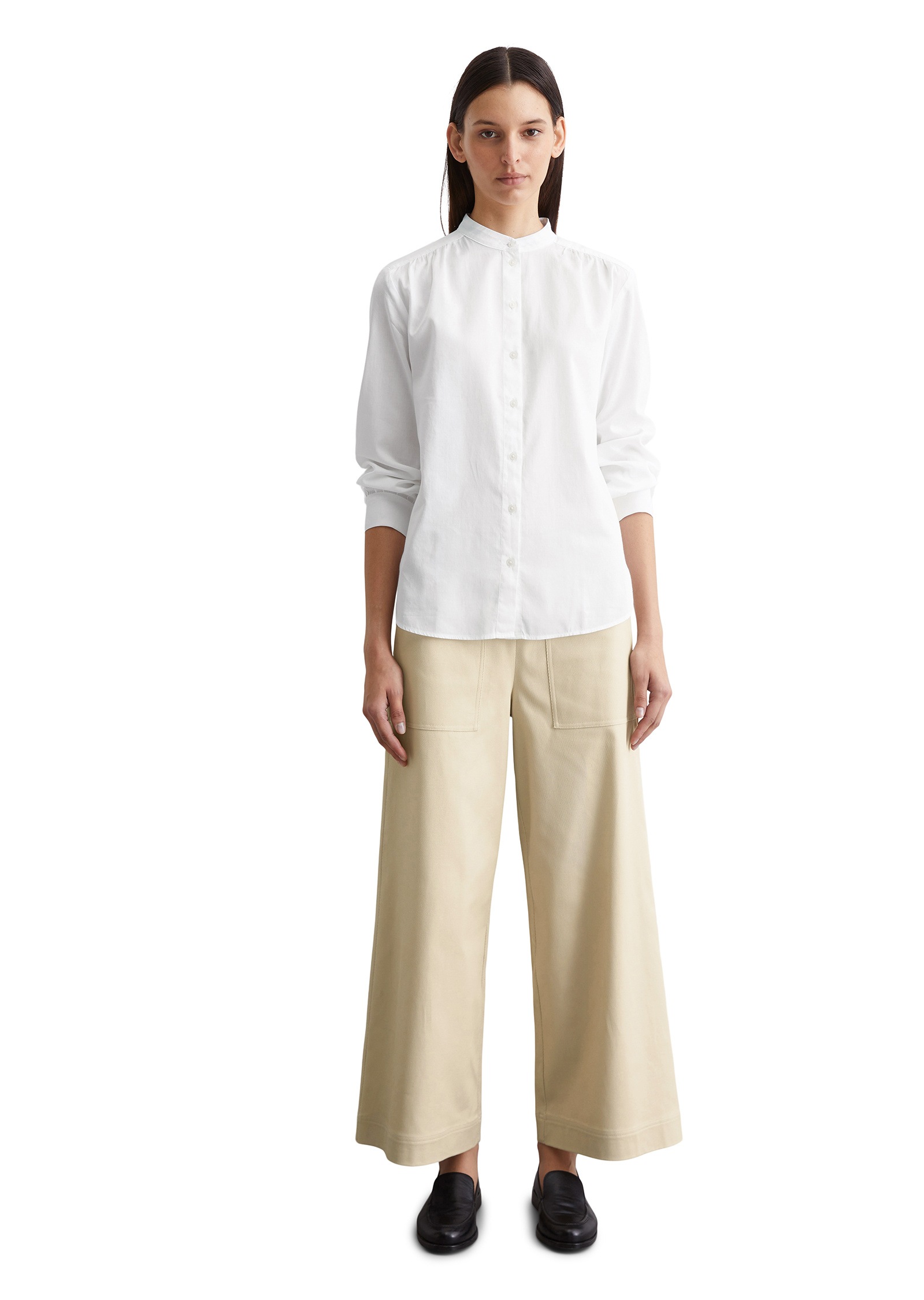 Marc O'Polo Langarmbluse »aus softem Baumwoll-Satin«