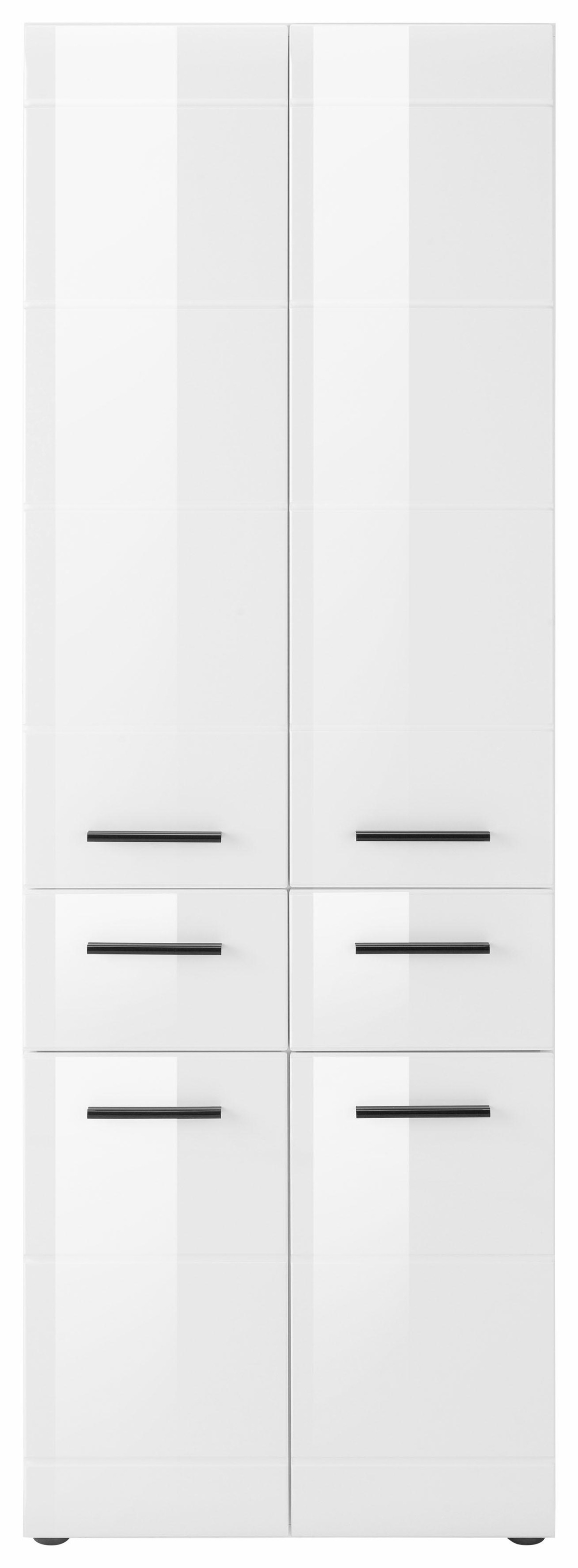 welltime Hochschrank "Sovana" Breiter Badezimmerschrank mit 2 Schubladen un günstig online kaufen